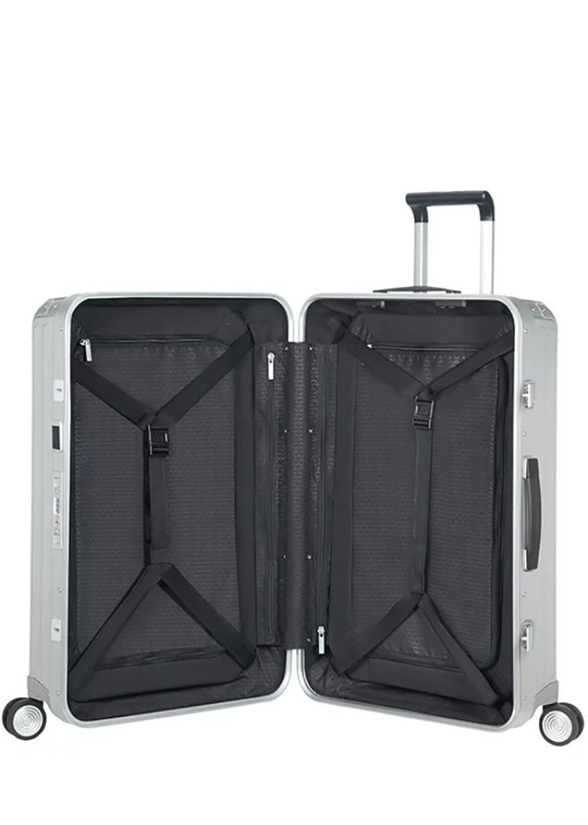 Samsonite Lite-Box Alu Spinner Aluminium Spinner (4 Wheels) 69cm - London Luggage