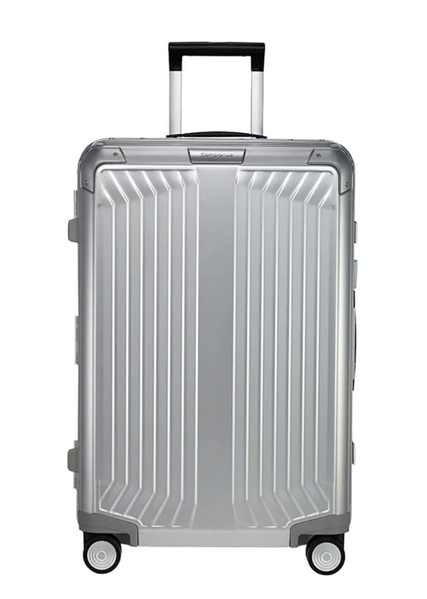 Samsonite Lite-Box Alu Spinner Aluminium Spinner (4 Wheels) 69cm - London Luggage