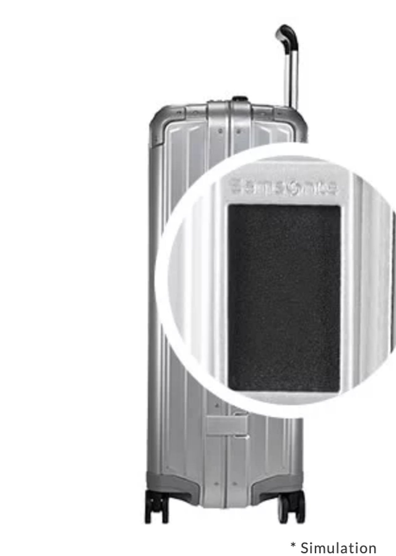 Samsonite Lite-Box Alu Spinner Spinner (4 Wheels) 76cm - London Luggage