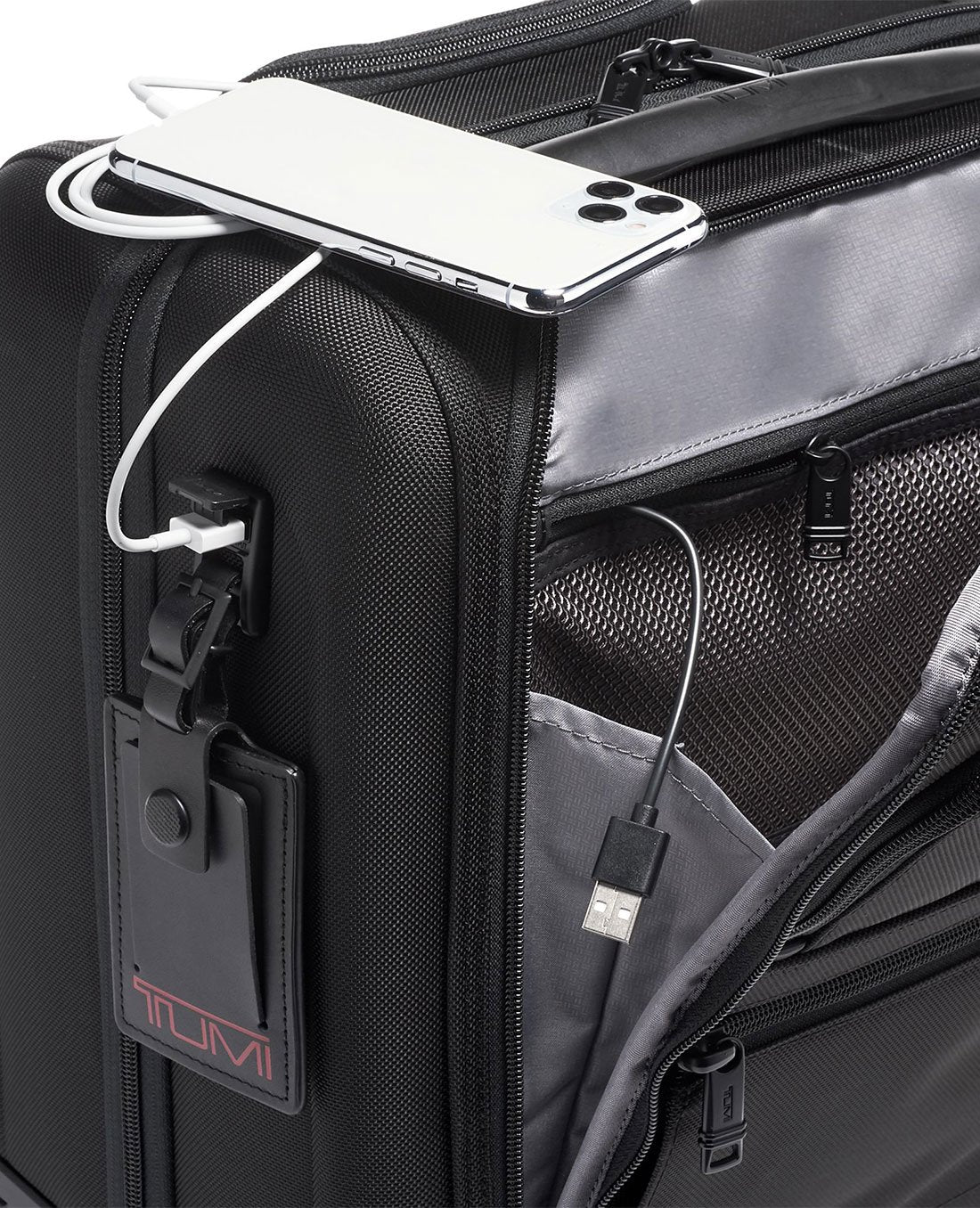 TUMI Alpha 3 Compact 4 Wheeled Brief- London Luggage