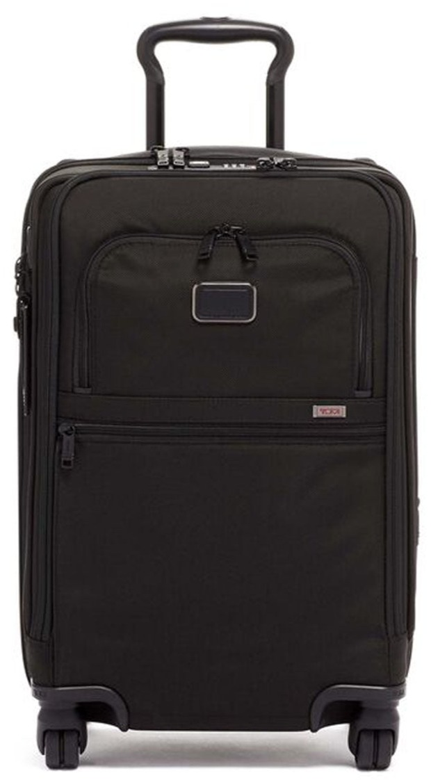 Alpha 3 International Office 4 Wheeled Carry On Black