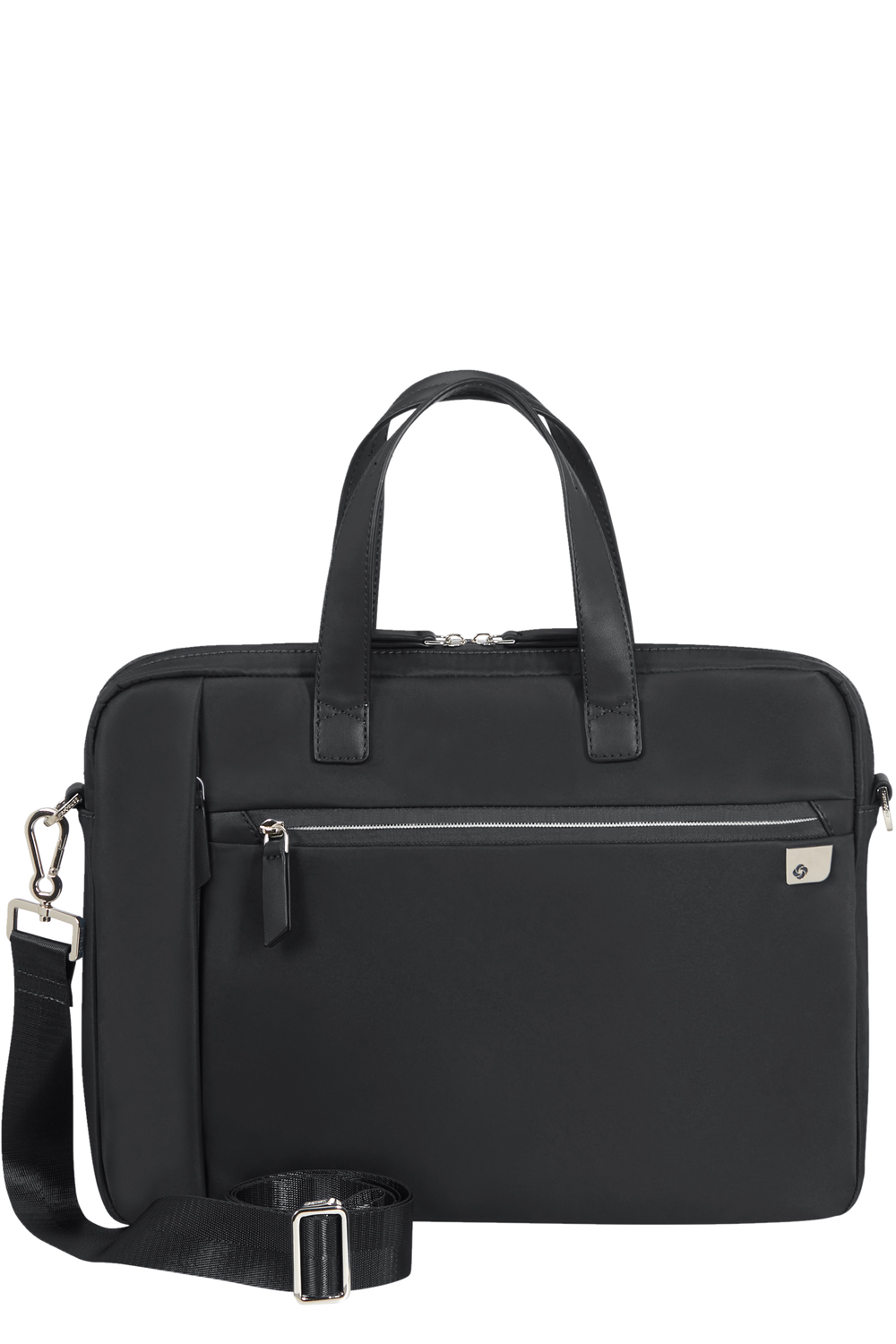 ECO WAVE Bailhandle Briefcase 15.6" - Black
