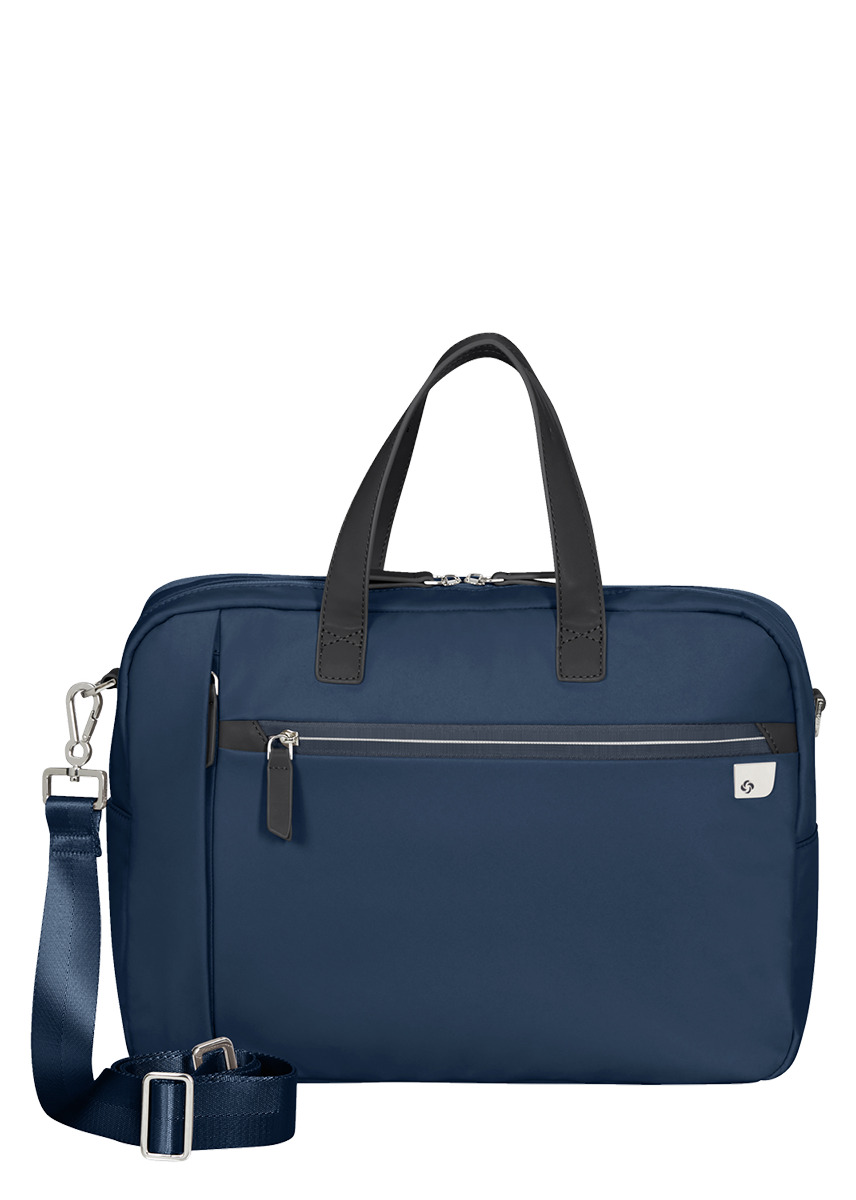 ECO WAVE 2 Compartment Briefcase 15.6" - Midnight Blue