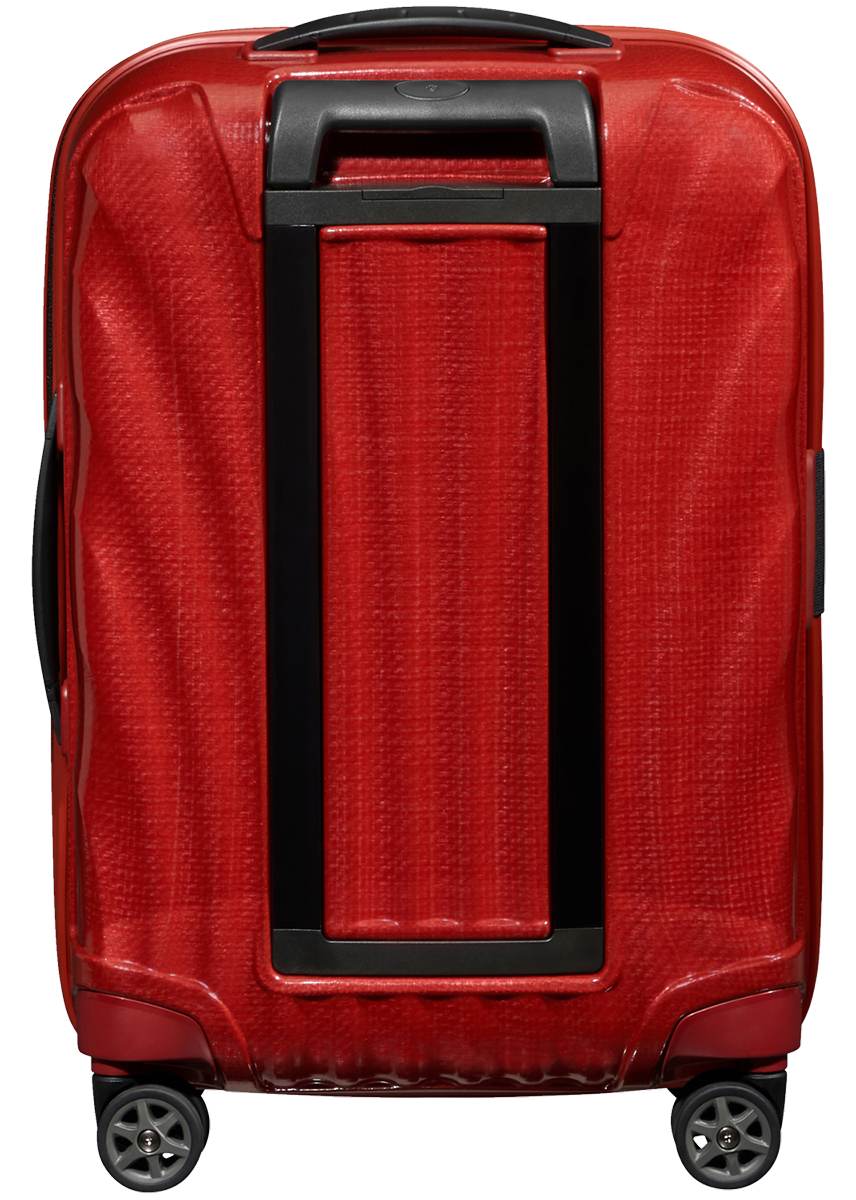 C-Lite Spinner (4 wheels) 55cm Expandable Cabin - Chili red