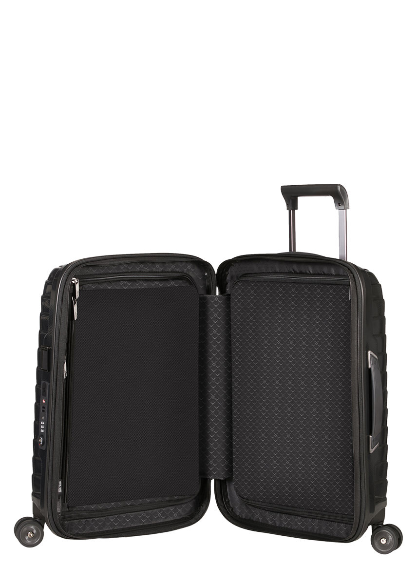 PROXIS 55cm (20/23cm USB) Spinner Expandable (4 wheels) - Black