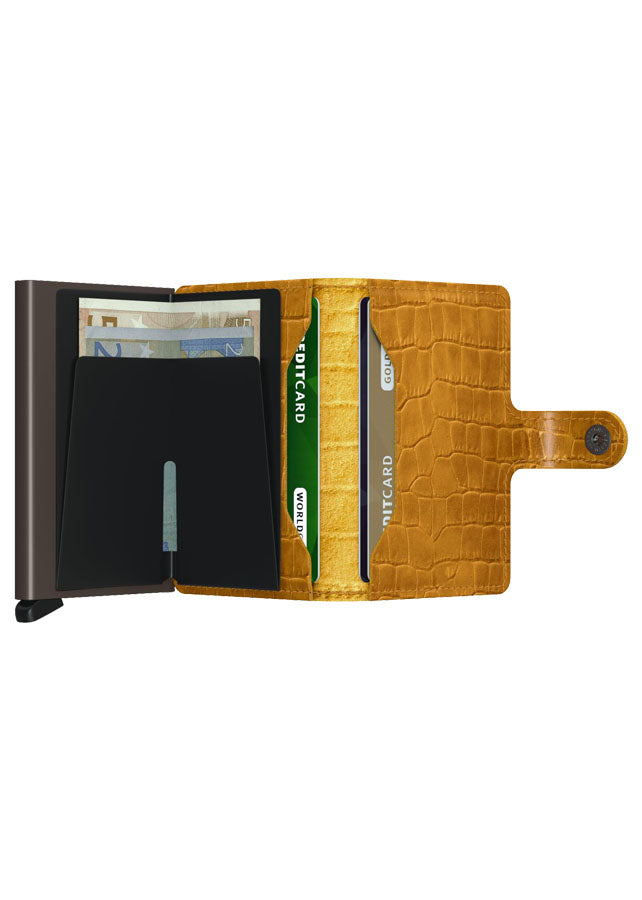 Miniwallet Cleo Ochre Brown