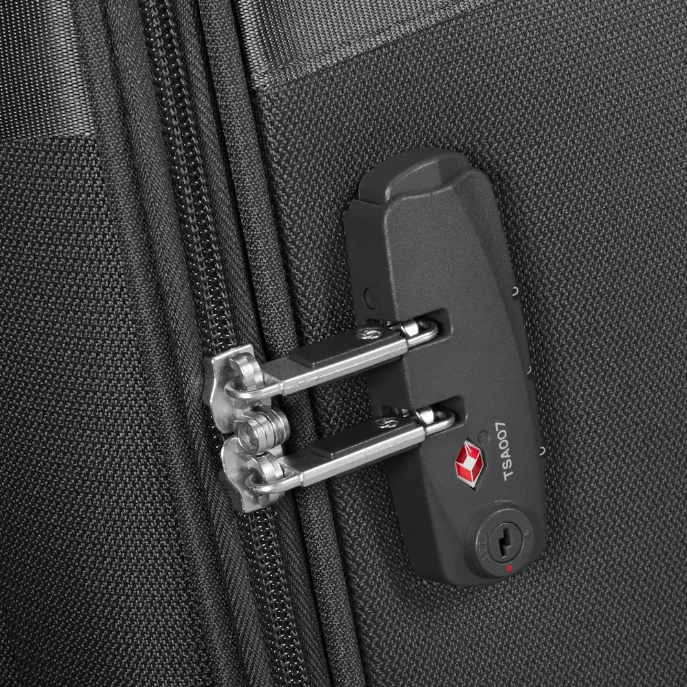 Citybeat 2 Piece Luggage Set (55cm & 78cm) - Black