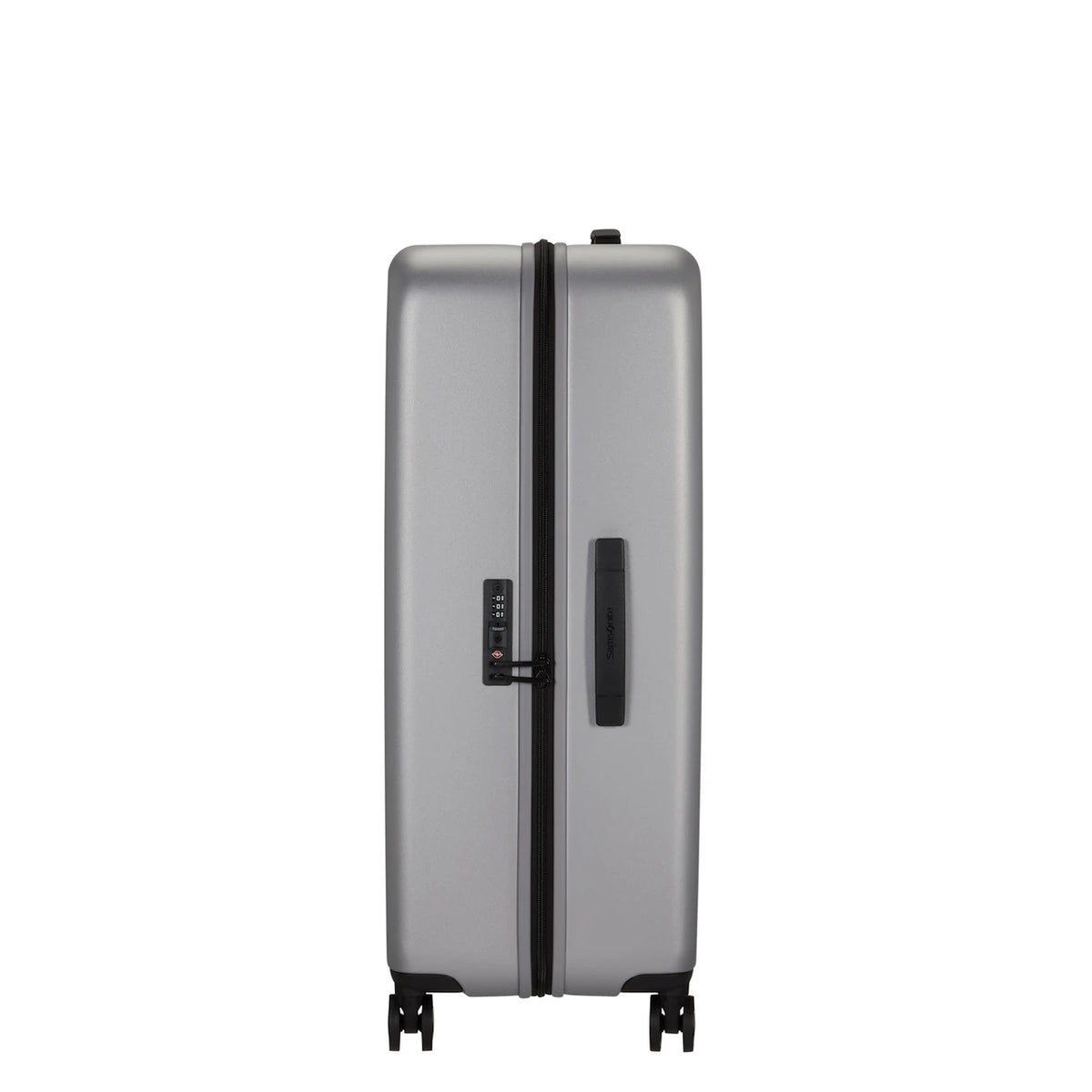 Quadrix 2 Piece Luggage Set (55cm & 75cm) - Silver