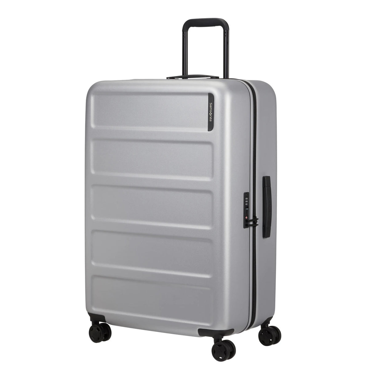 Quadrix 4 Wheel Large Suitcase 75cm - Silver