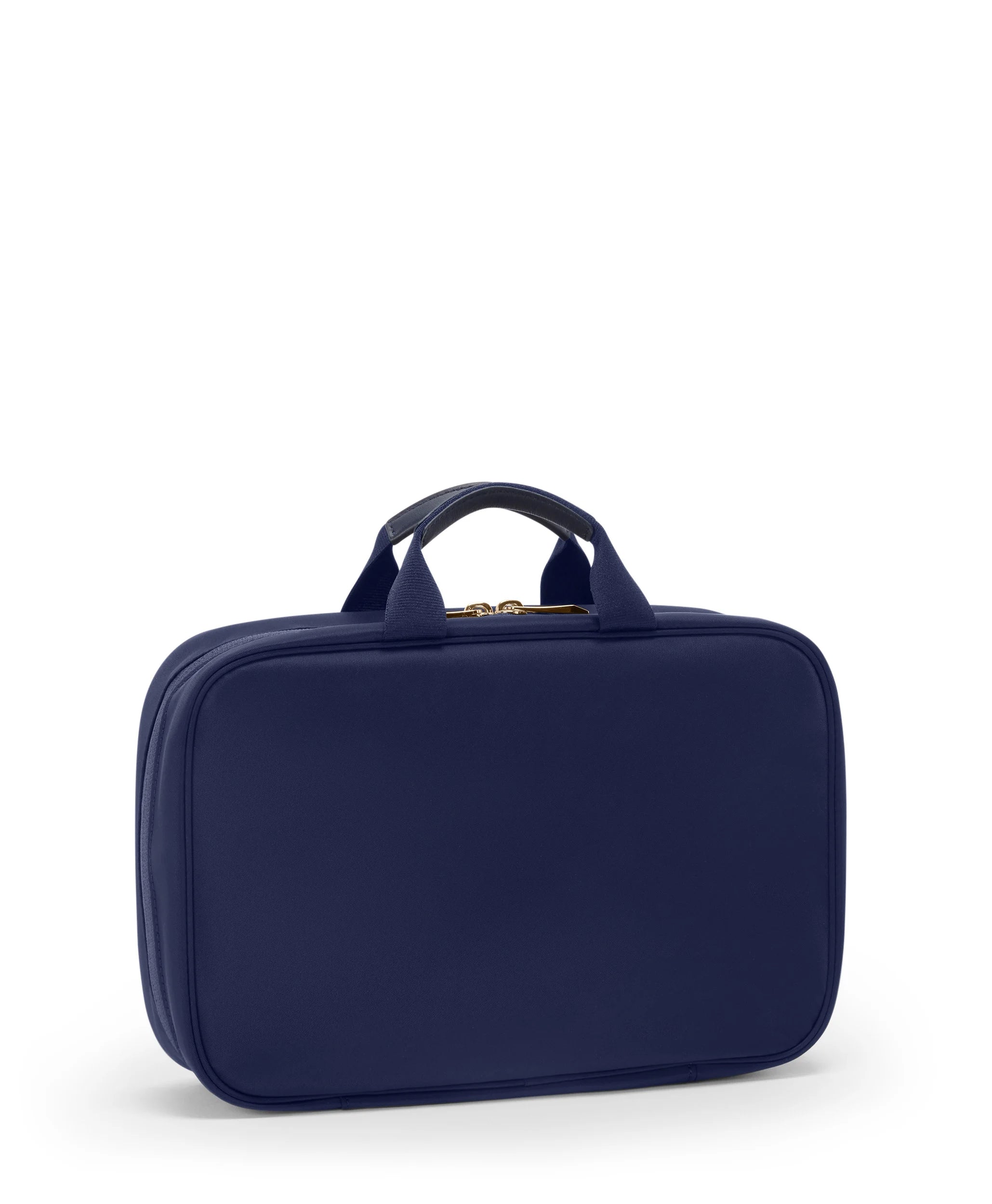 VOYAGEUR Madeline Cosmetic Pouch - Indigo/Light Gold