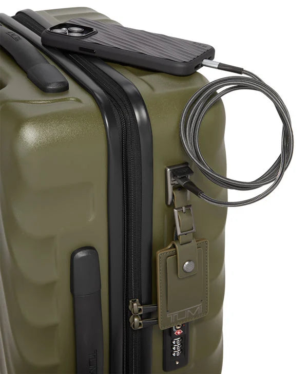 19 Degree Short Trip Expandable 4 Wheeled Packing Case - Olive Texture