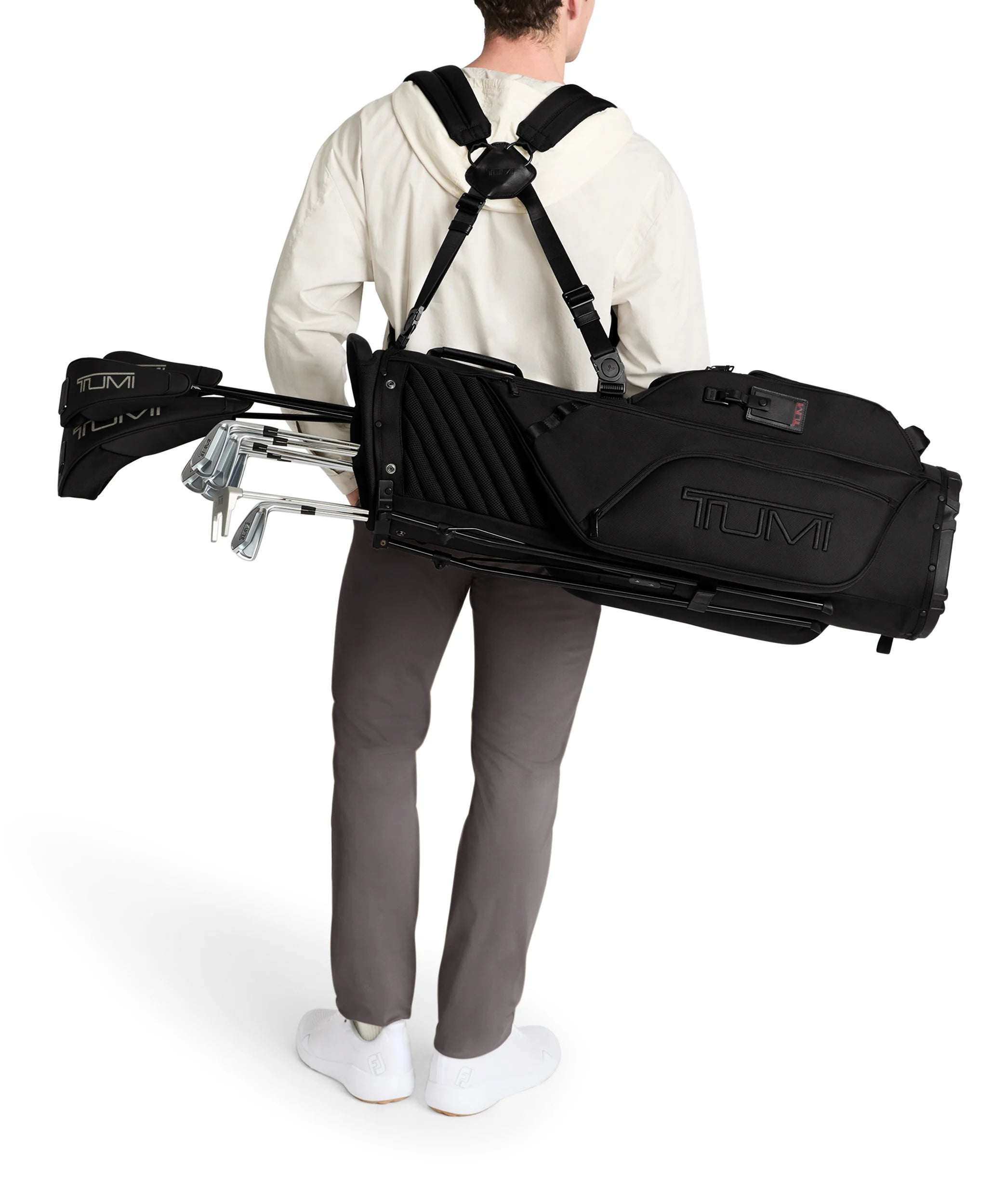 Alpha 3 Golf Stand Bag - Black
