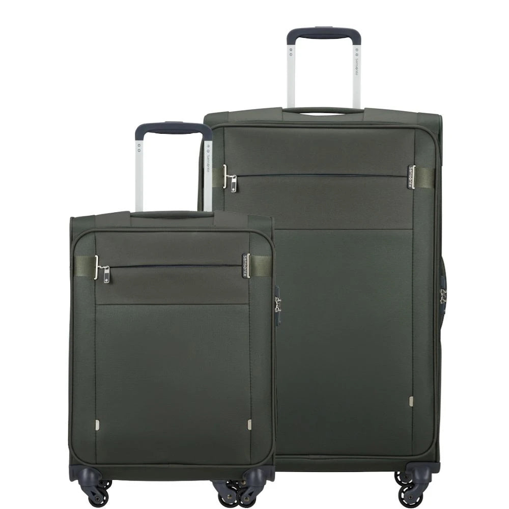 Citybeat 2 Piece Luggage Set (55cm & 78cm) - Climbing Ivy