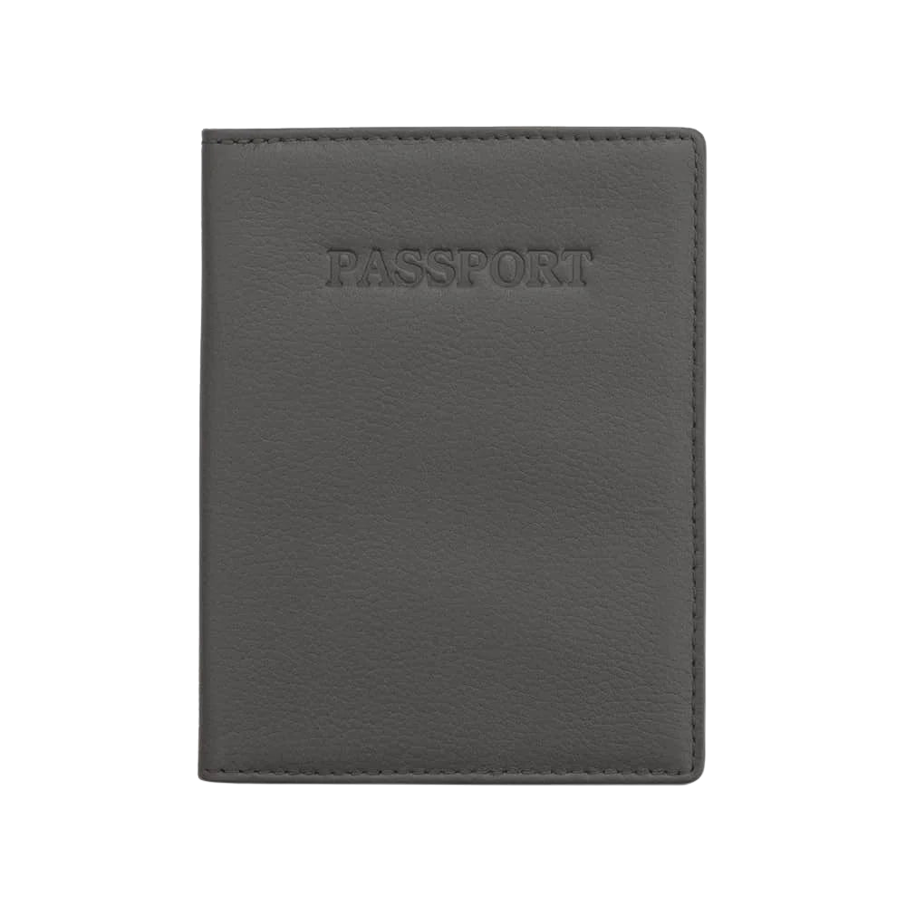 Passport Cover RFID Safe - Brown