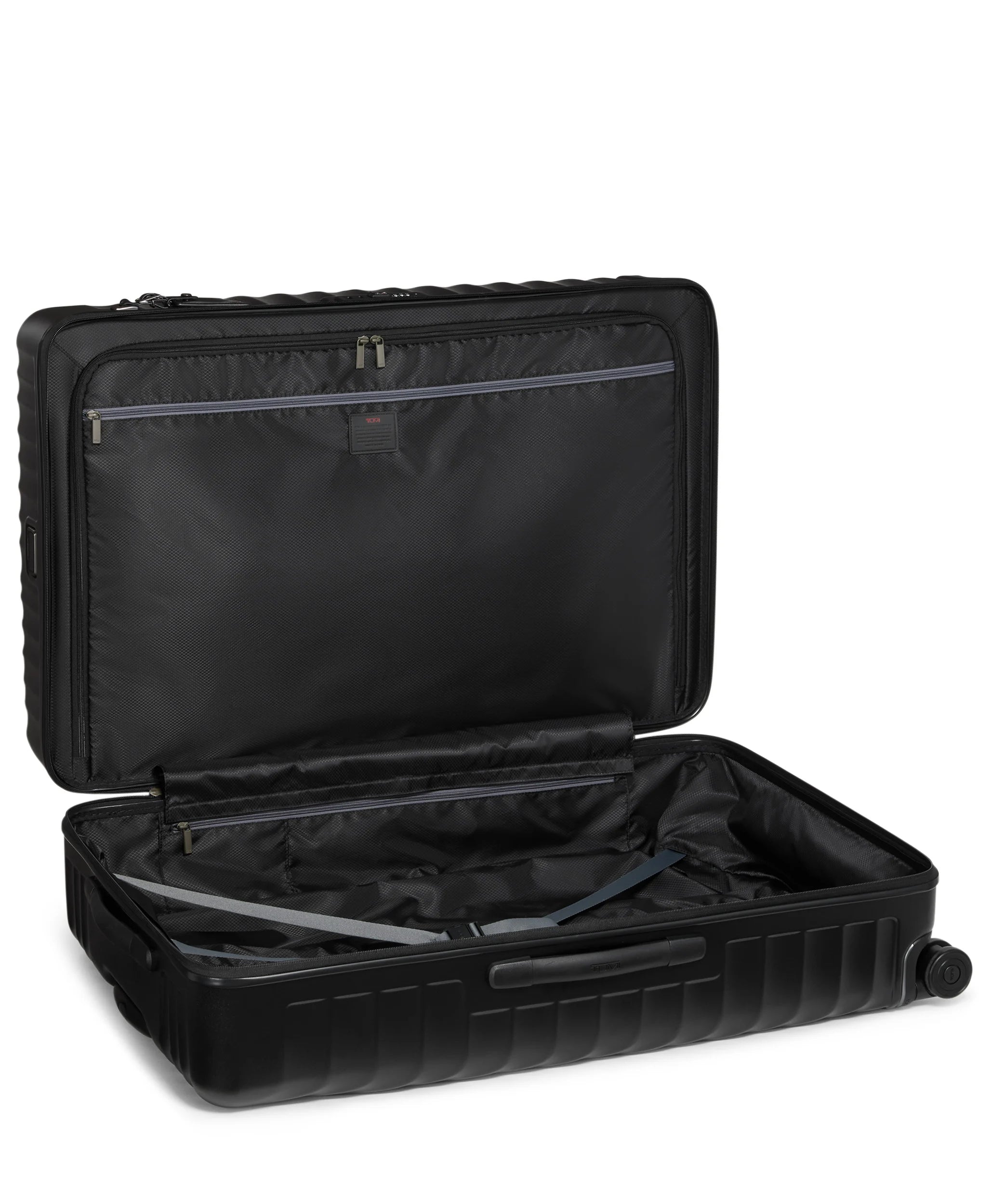 19 Degree Worldwide Trip Checked Luggage 85 cm - Black Texture