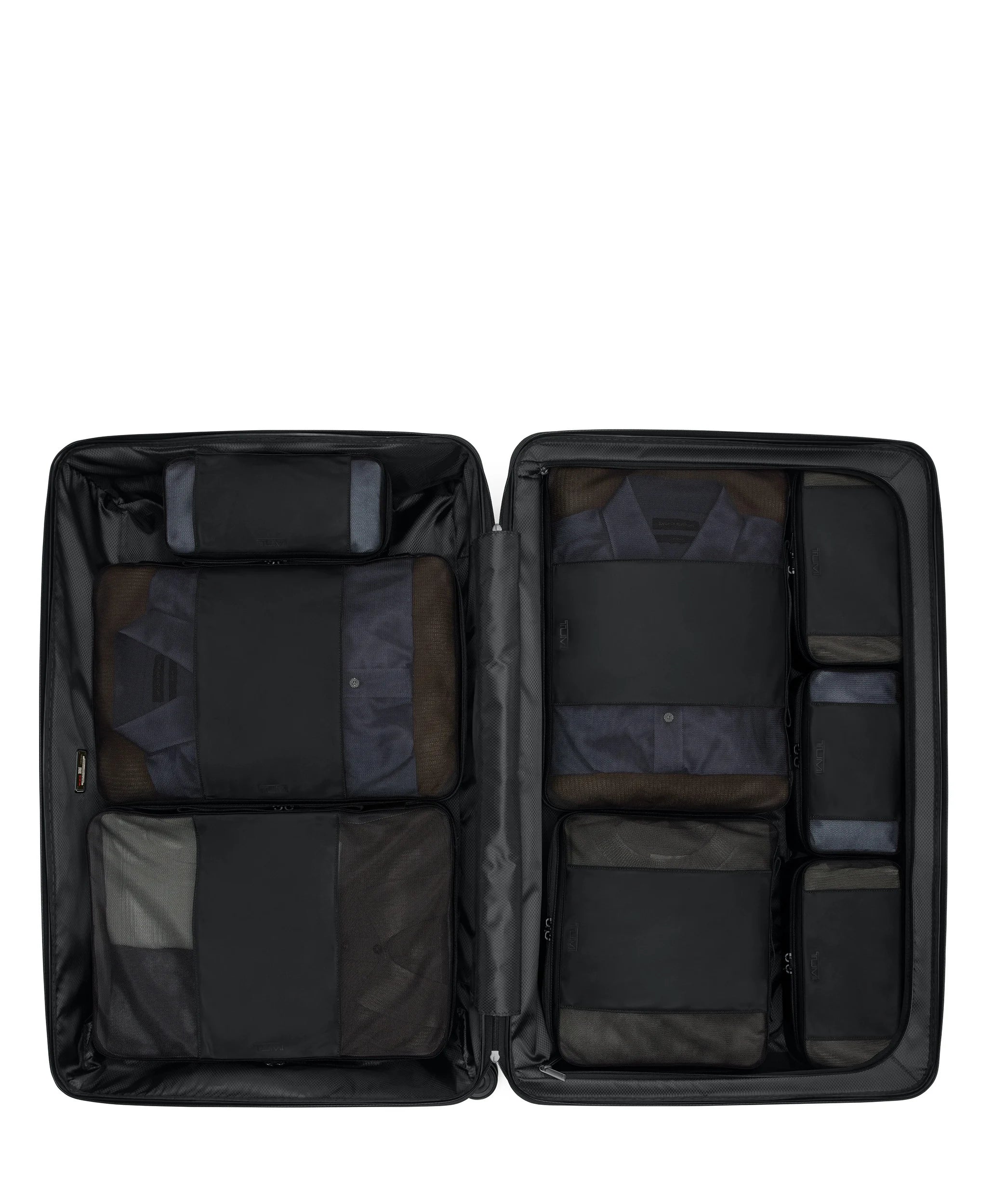 19 Degree Worldwide Trip Checked Luggage 85 cm - Black Texture