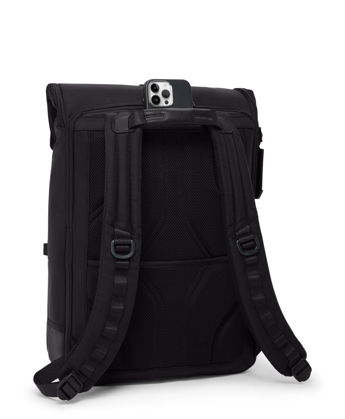 Alpha Bravo Surveillance Flap Backpack - Black Ballistic