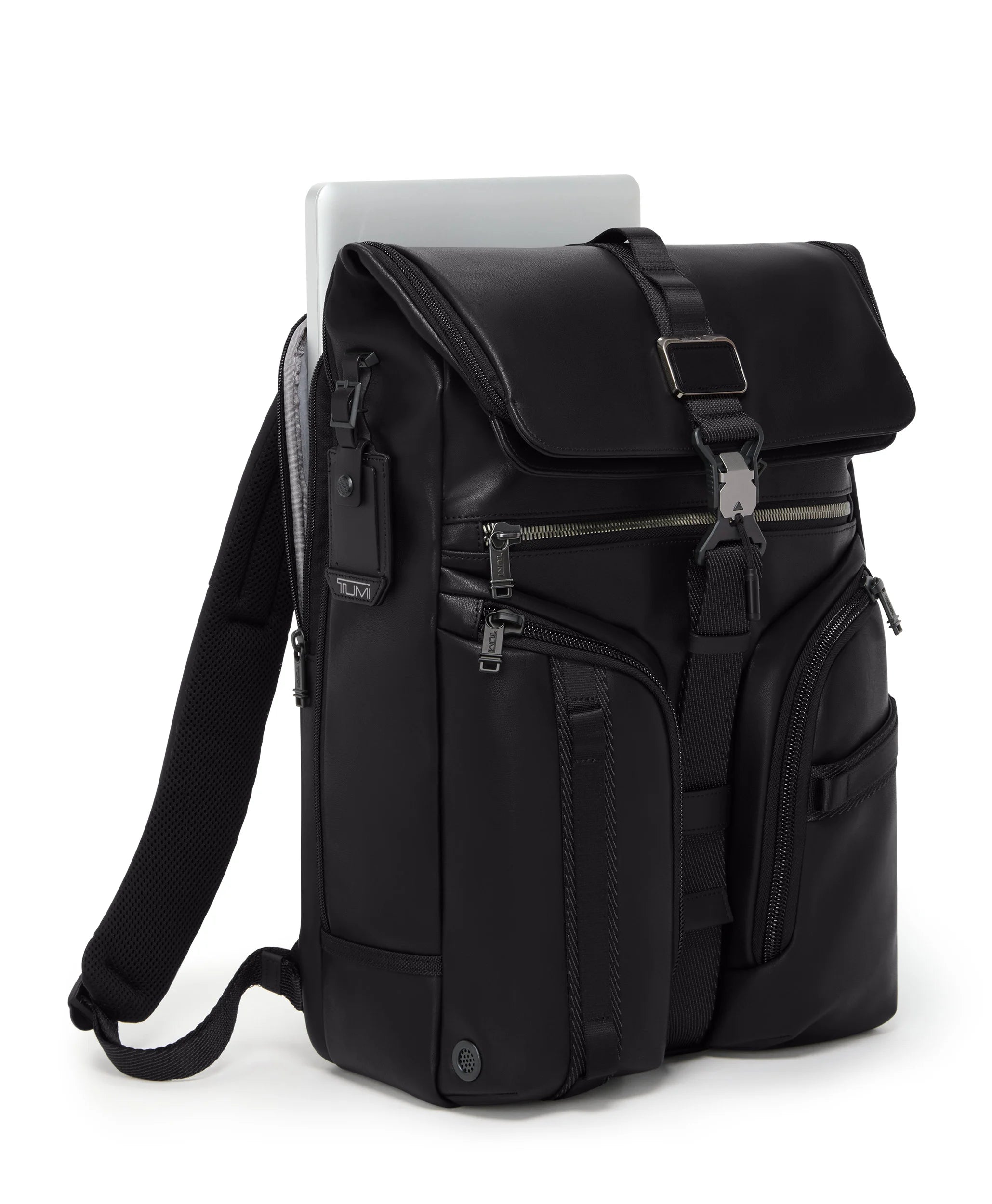 Alpha Bravo Surveillance Flap Backpack - Black