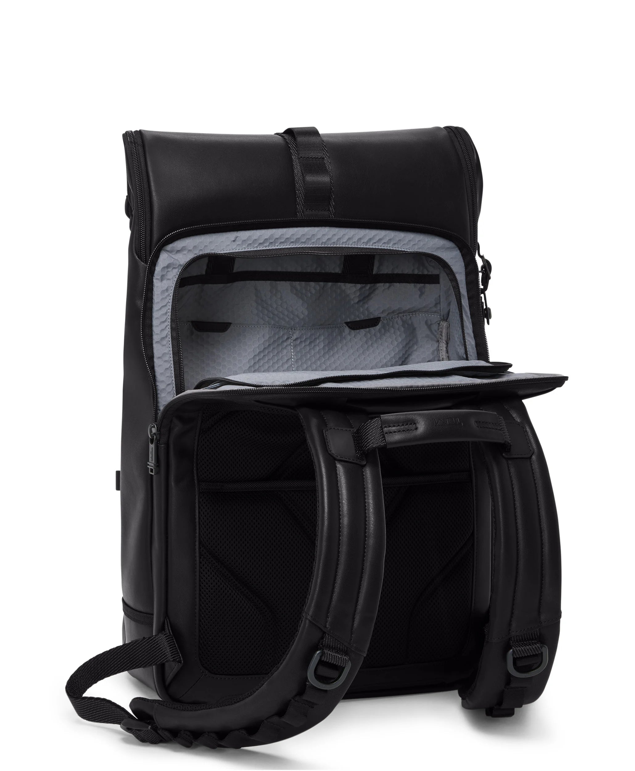 Alpha Bravo Surveillance Flap Backpack - Black