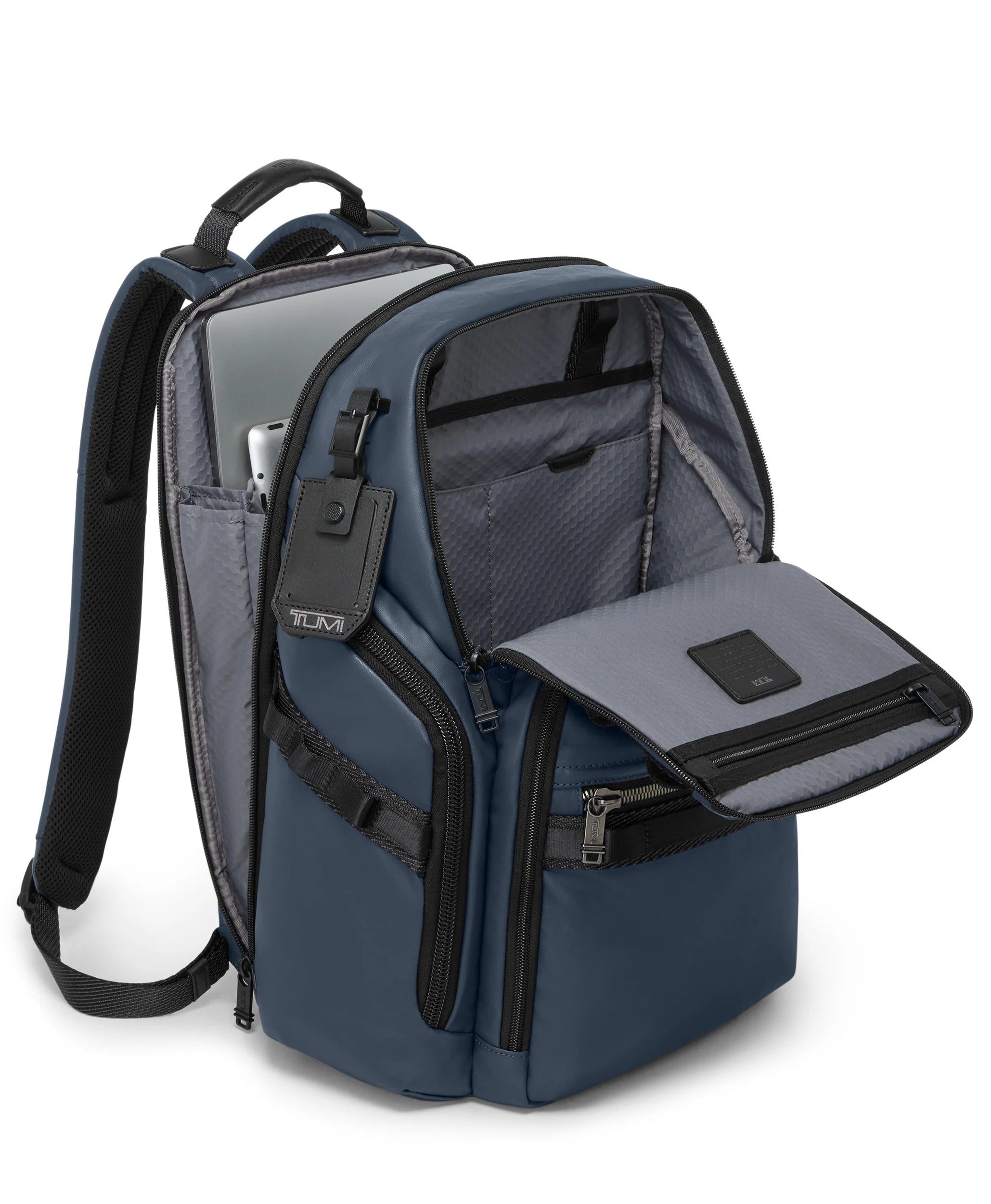 Alpha Bravo Search Backpack - Navy Coated Canvas