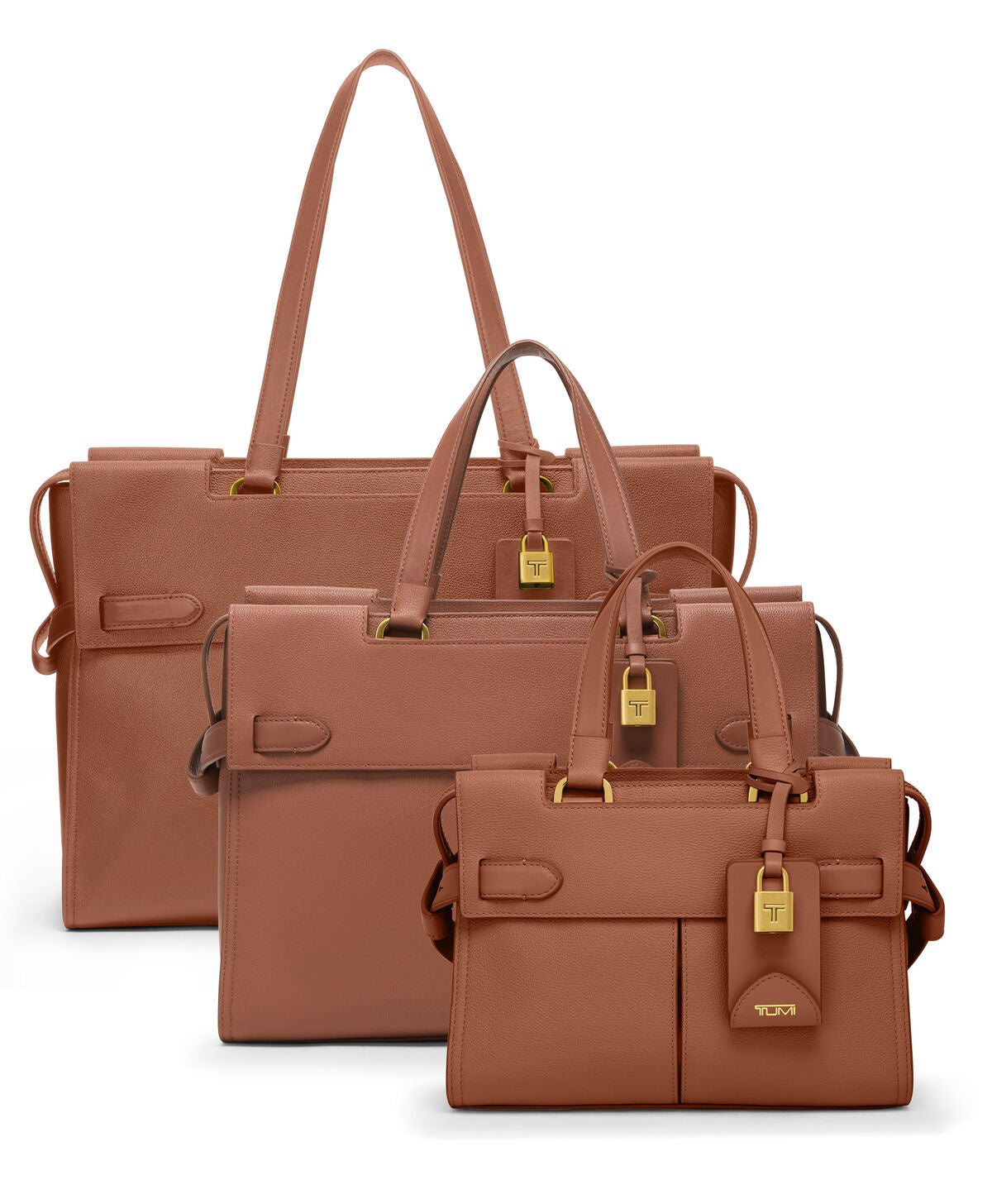 Agent Small Tote - Sienna