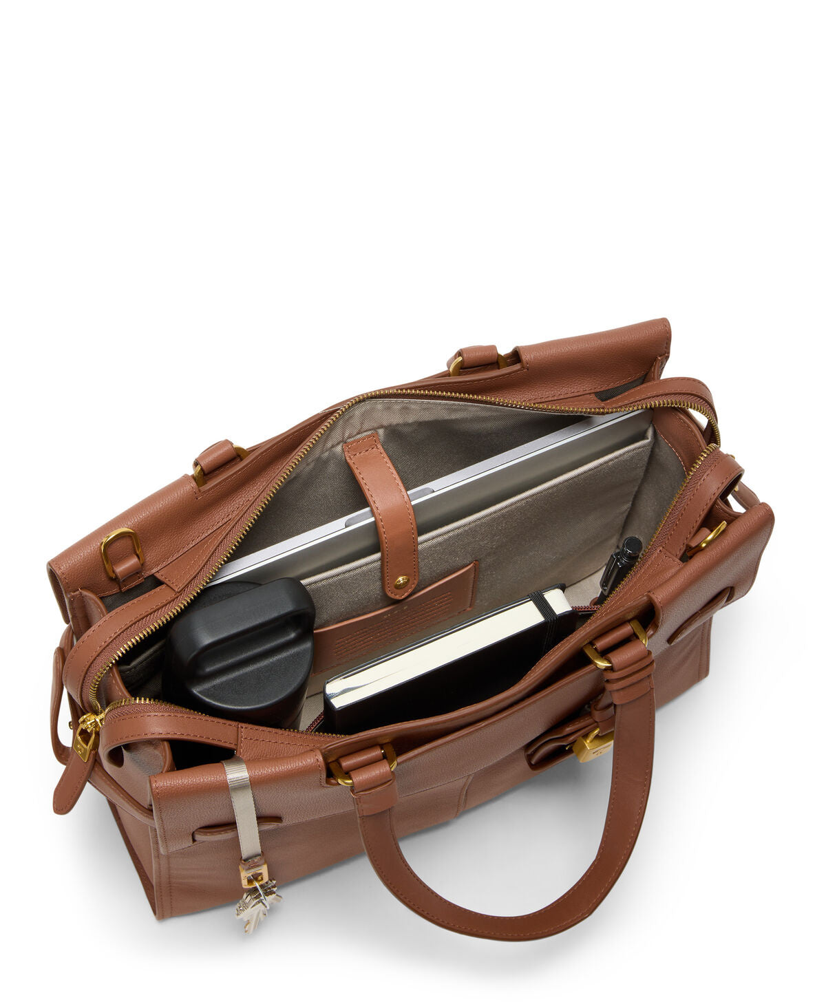 Agent Medium Tote - Sienna