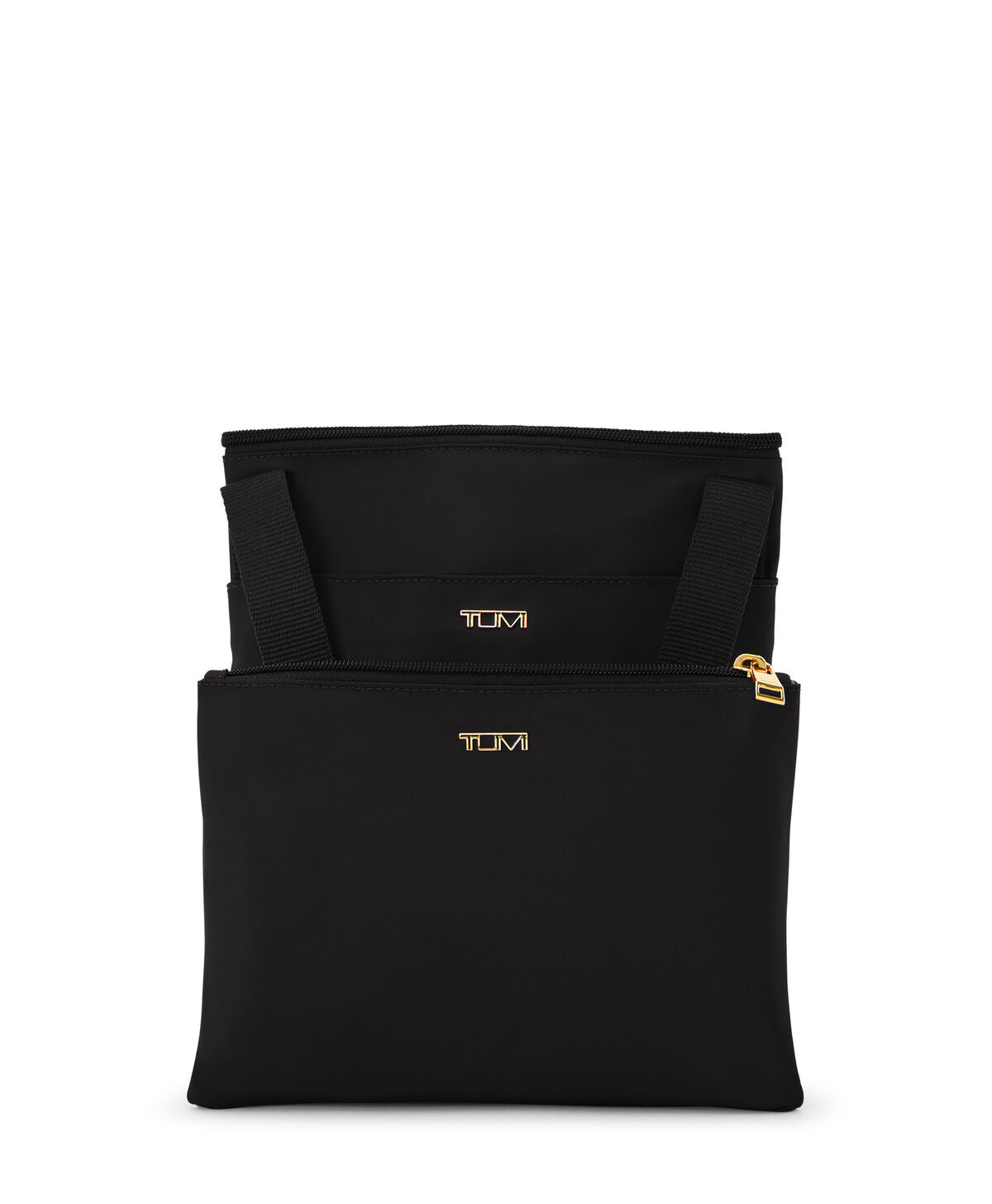 VOYAGEUR Just in Case Medium Tote - Black/Gold