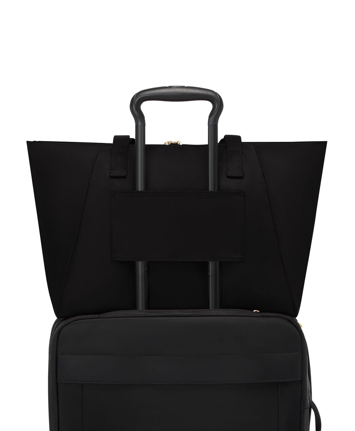 VOYAGEUR Just in Case Medium Tote - Black/Gold