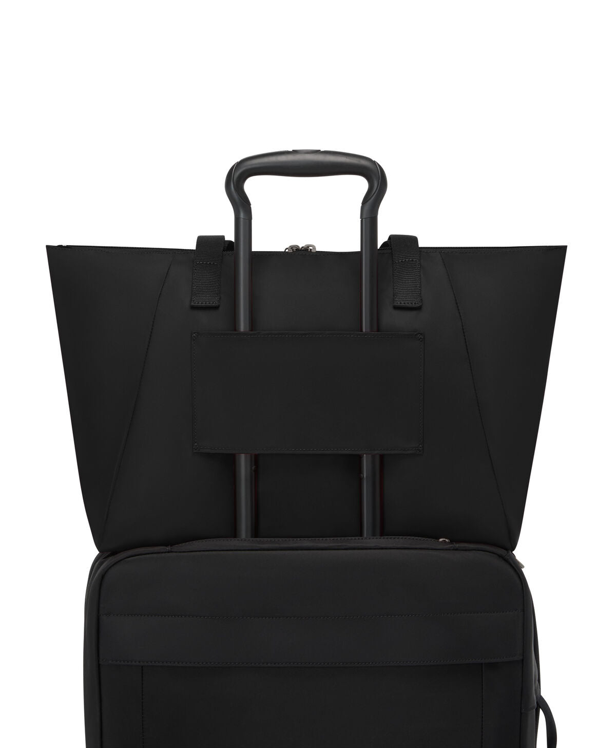 VOYAGEUR Just in Case Medium Tote - Black/Gunmetal
