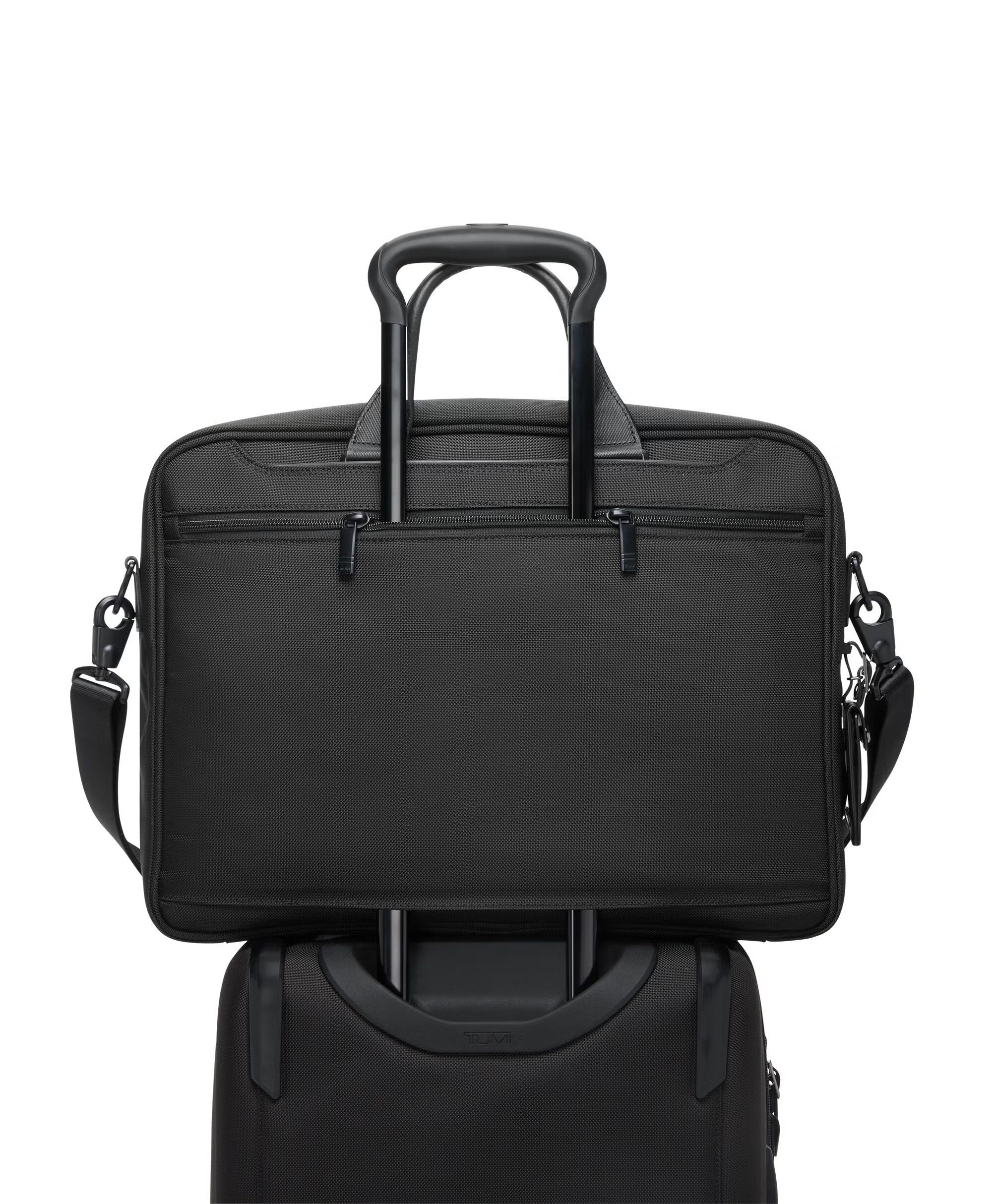 Alpha 4 Large 17" Briefcase - Black
