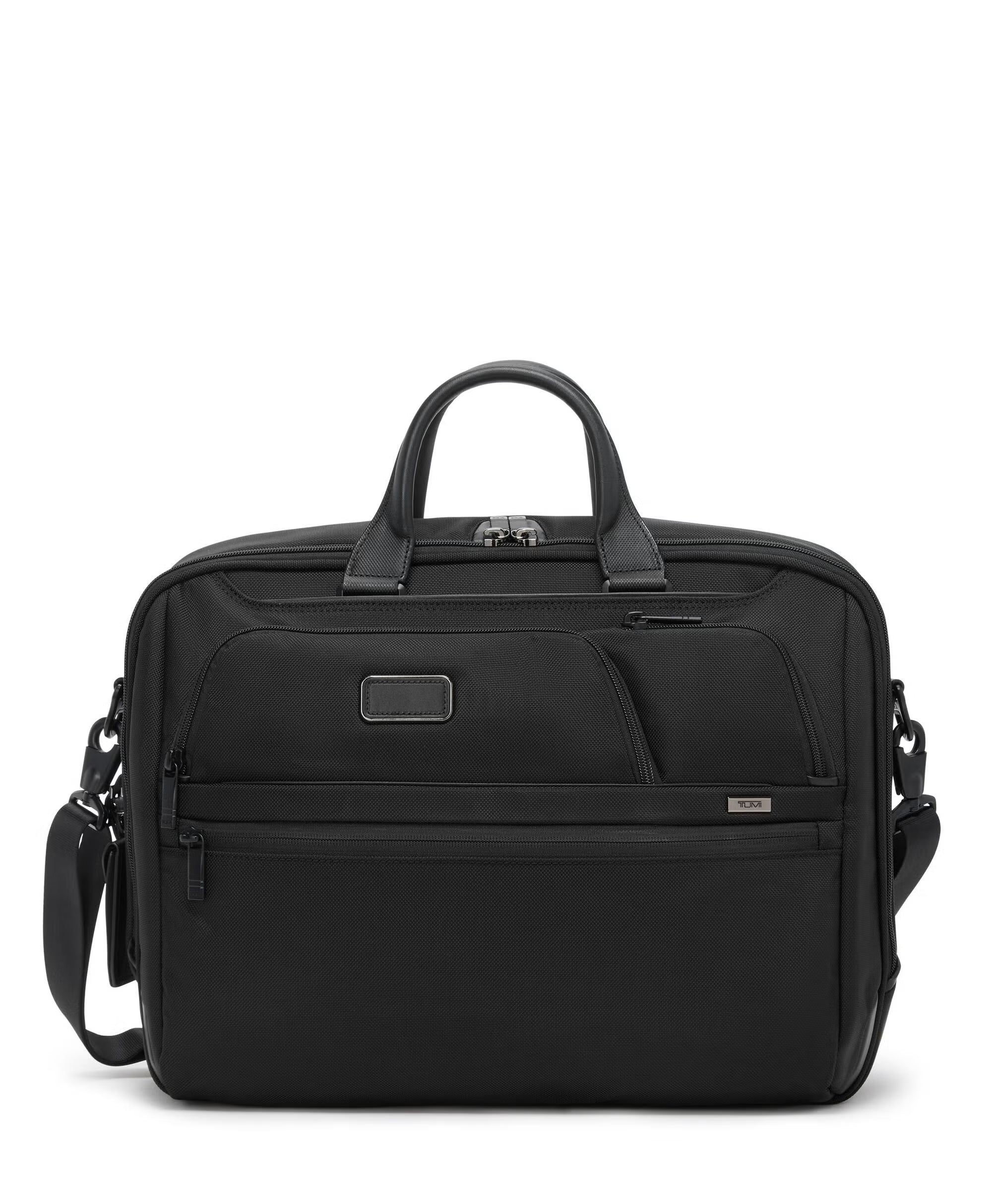 Alpha 4 Large 17" Briefcase - Black