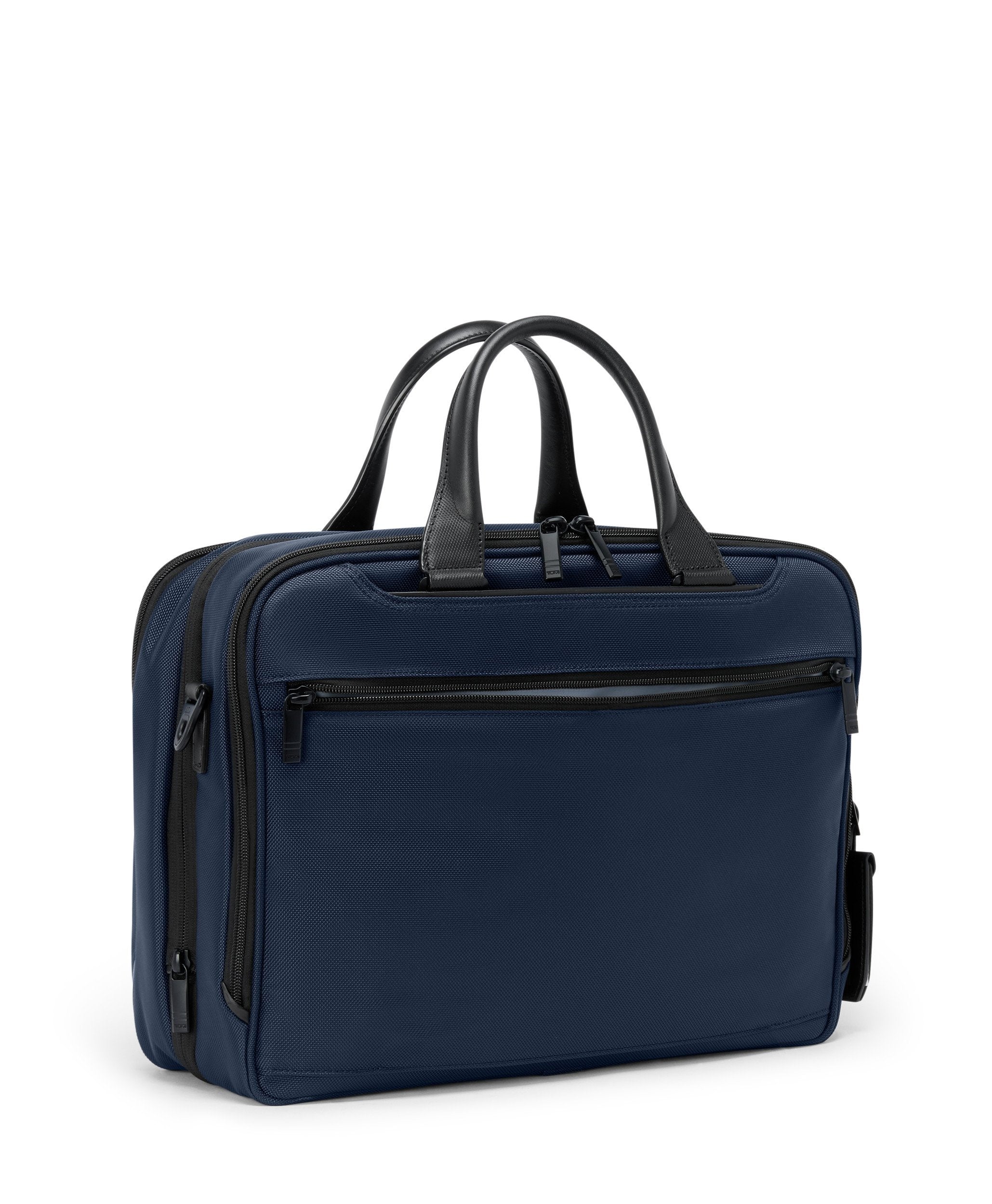 Alpha 4 Medium 15" Expandable Briefcase - Navy