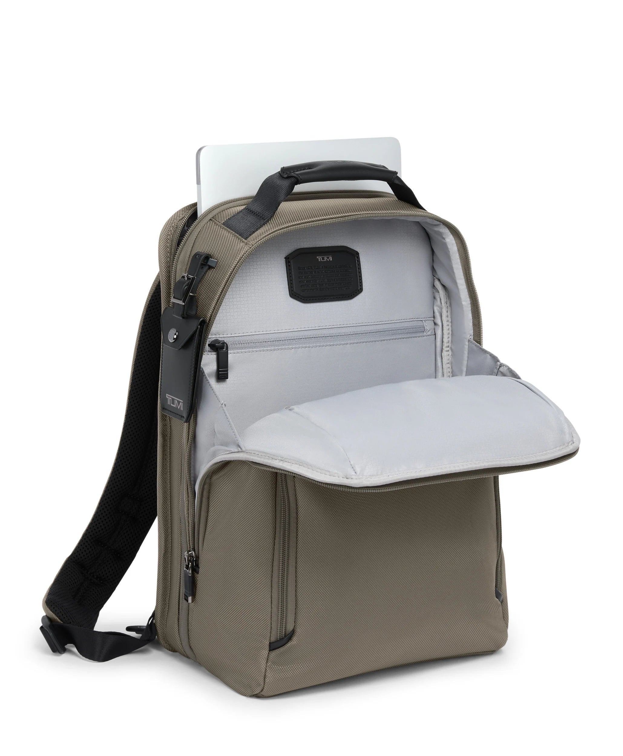 Alpha 4 Medium 15" Expandable Backpack - Grey Alloy