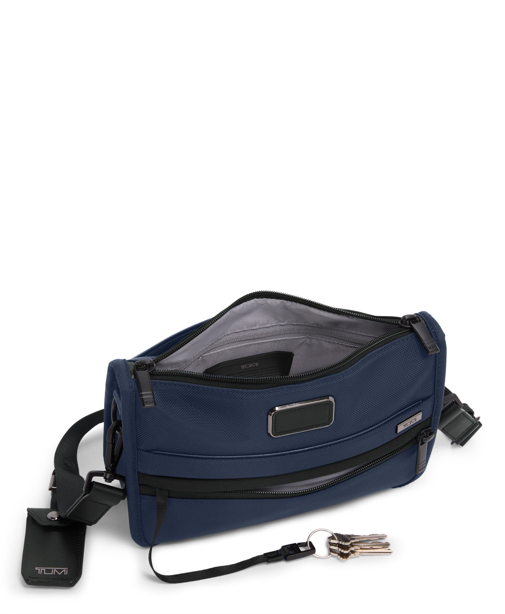 Alpha 4 Convertible Clutch Crossbody - Navy
