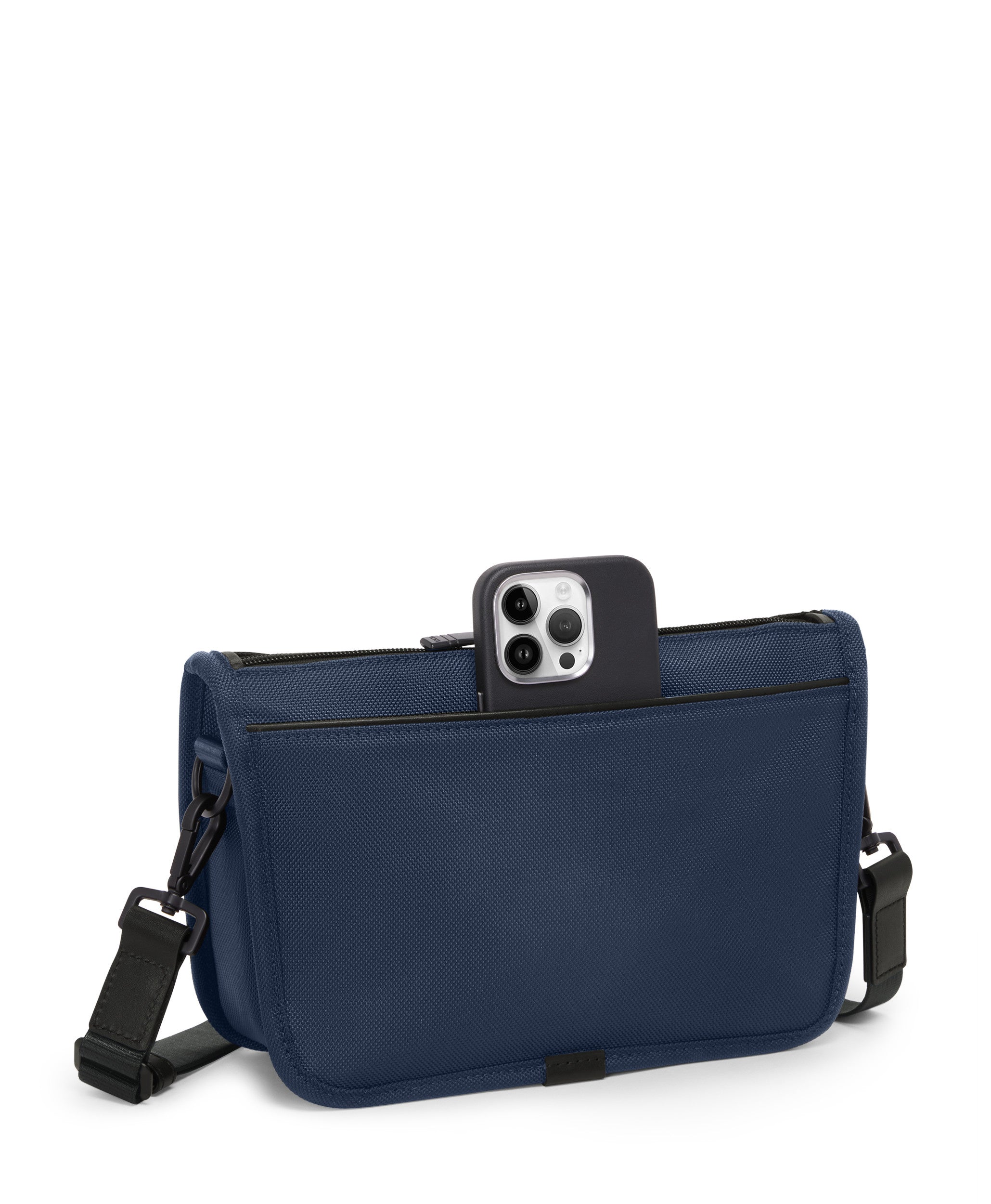 Alpha 4 Convertible Clutch Crossbody - Navy