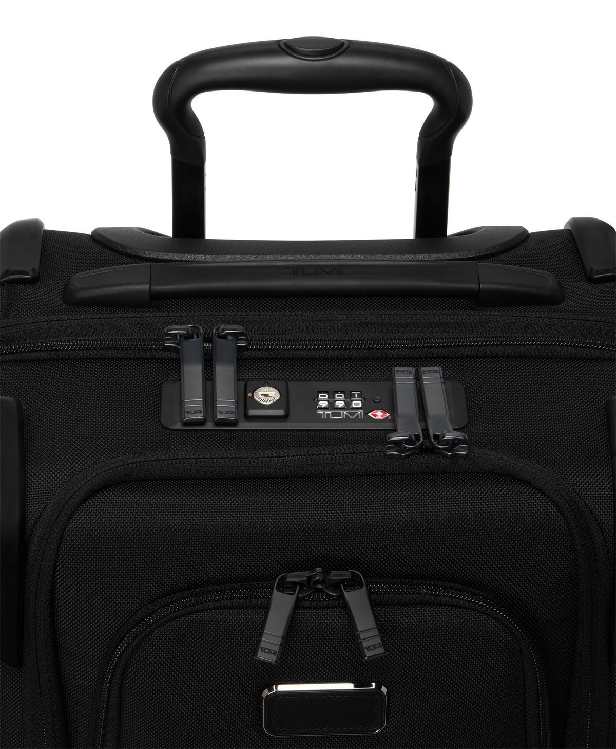 Alpha 4 Dual Access Expandable Carry-On 55 cm - Black