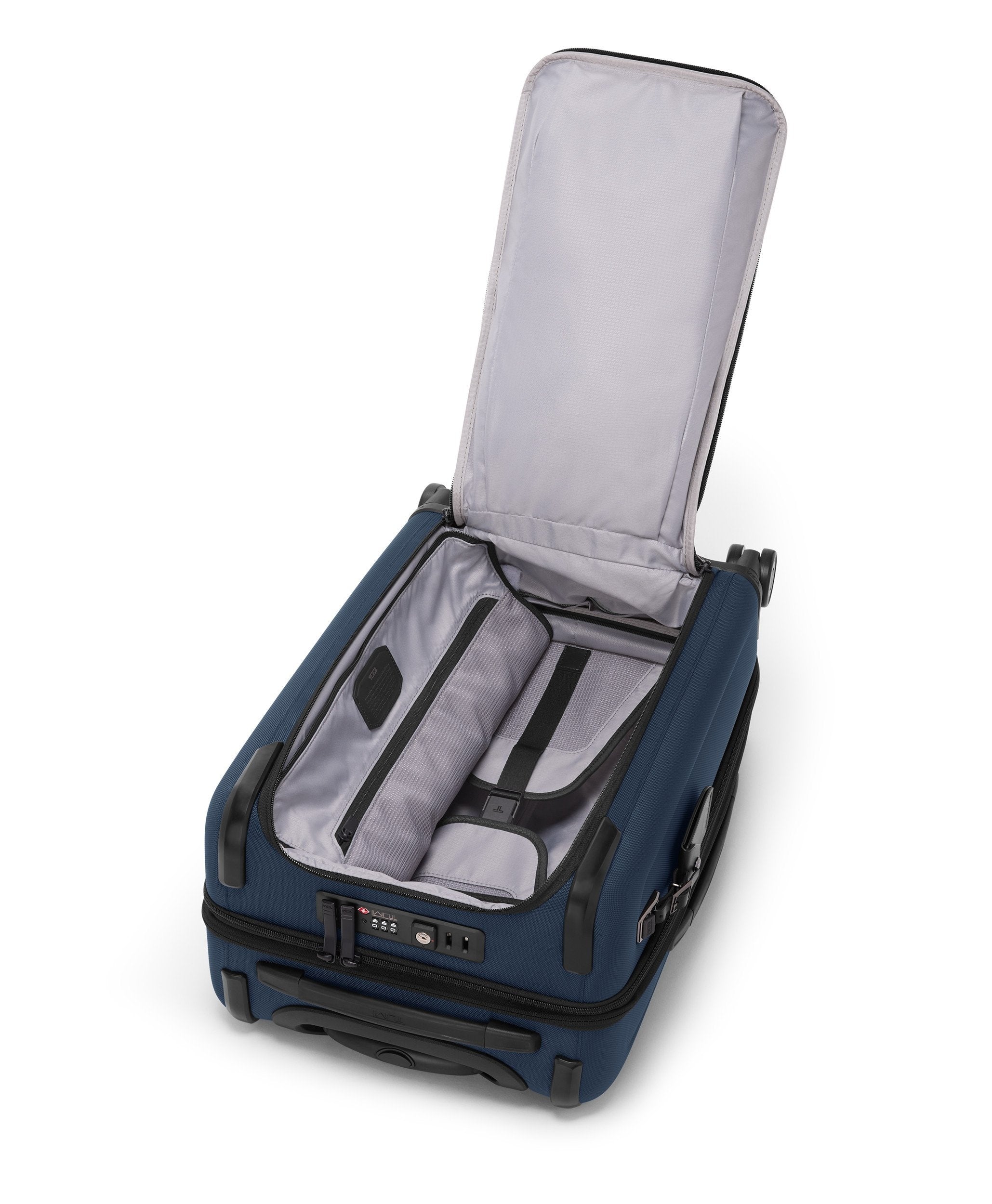 Alpha 4 Dual Access Expandable Carry-On 55 cm - Navy
