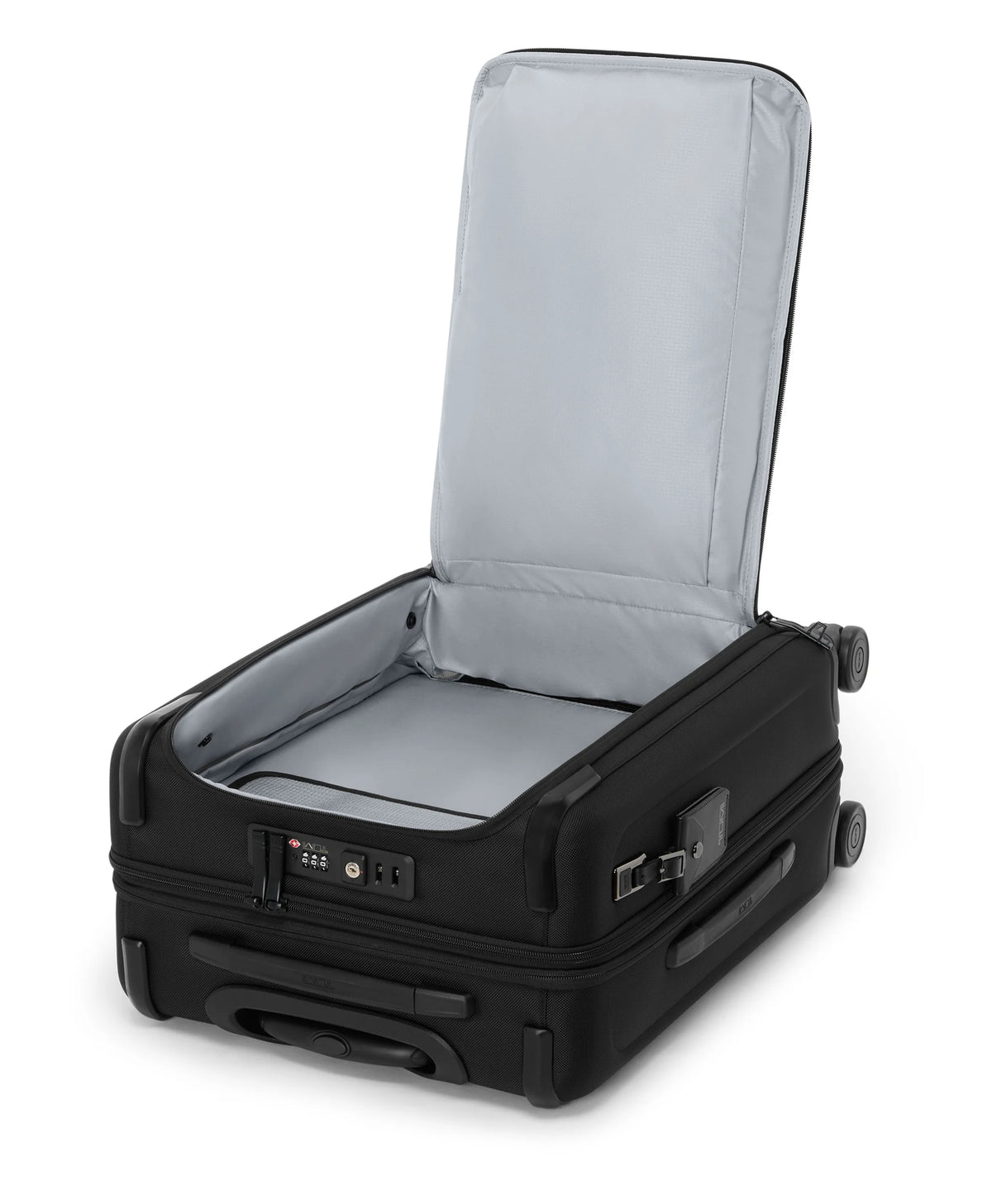 Alpha 4 Large Dual Access Expandable Carry-On 55 cm - Black