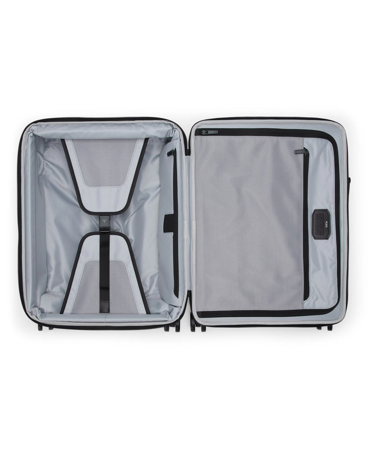 Alpha 4 Large Dual Access Expandable Carry-On 55 cm - Black