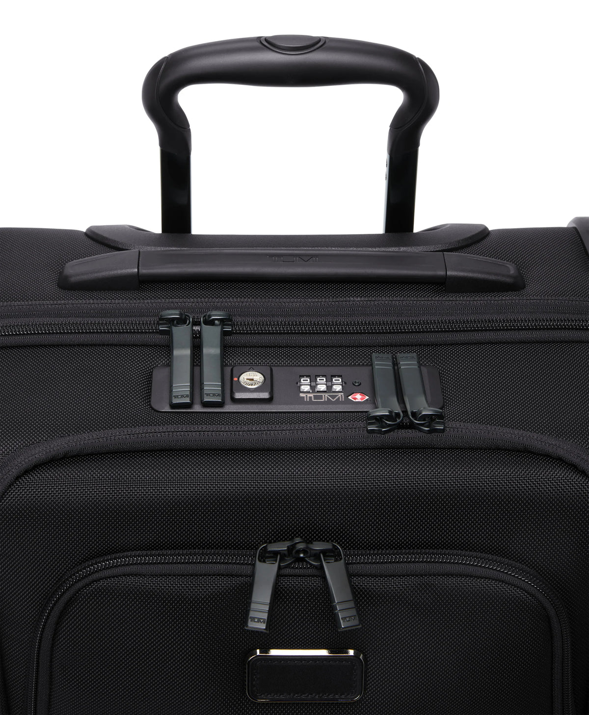 Alpha 4 Large Dual Access Expandable Carry-On 55 cm - Black