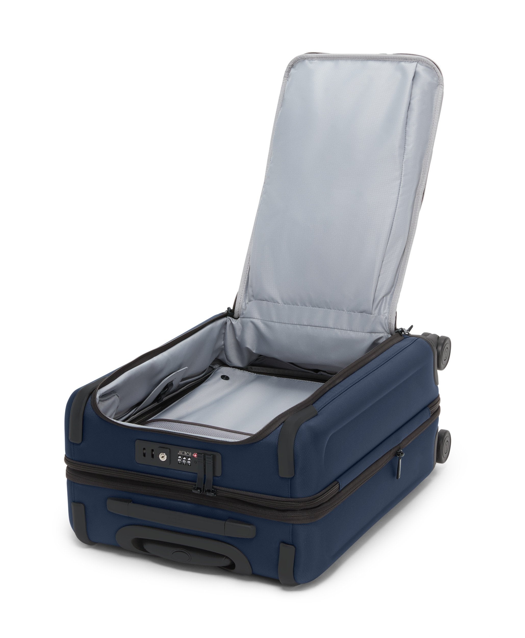 Alpha 4 Large Dual Access Expandable Carry-On 55 cm - Navy