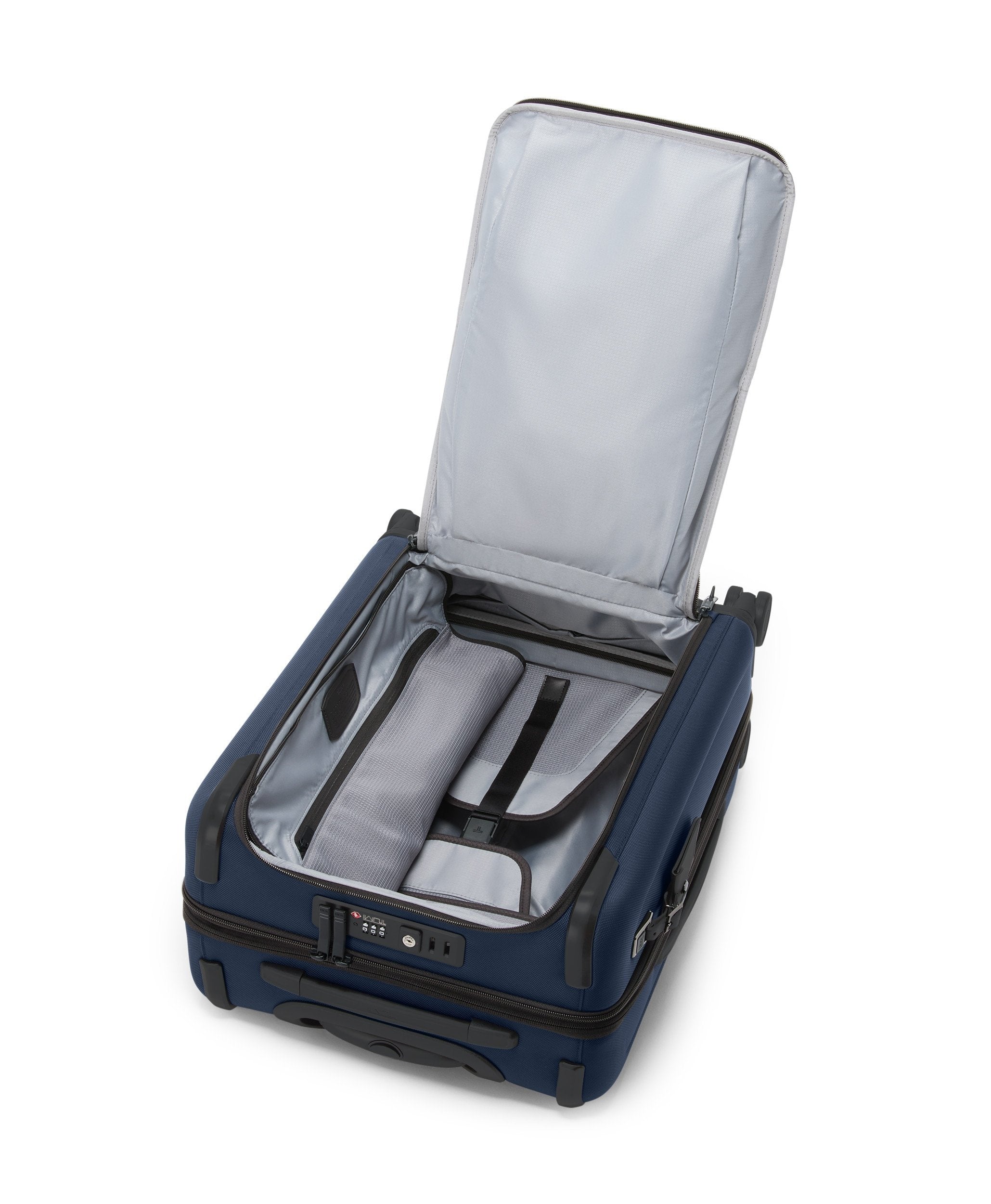 Alpha 4 Large Dual Access Expandable Carry-On 55 cm - Navy