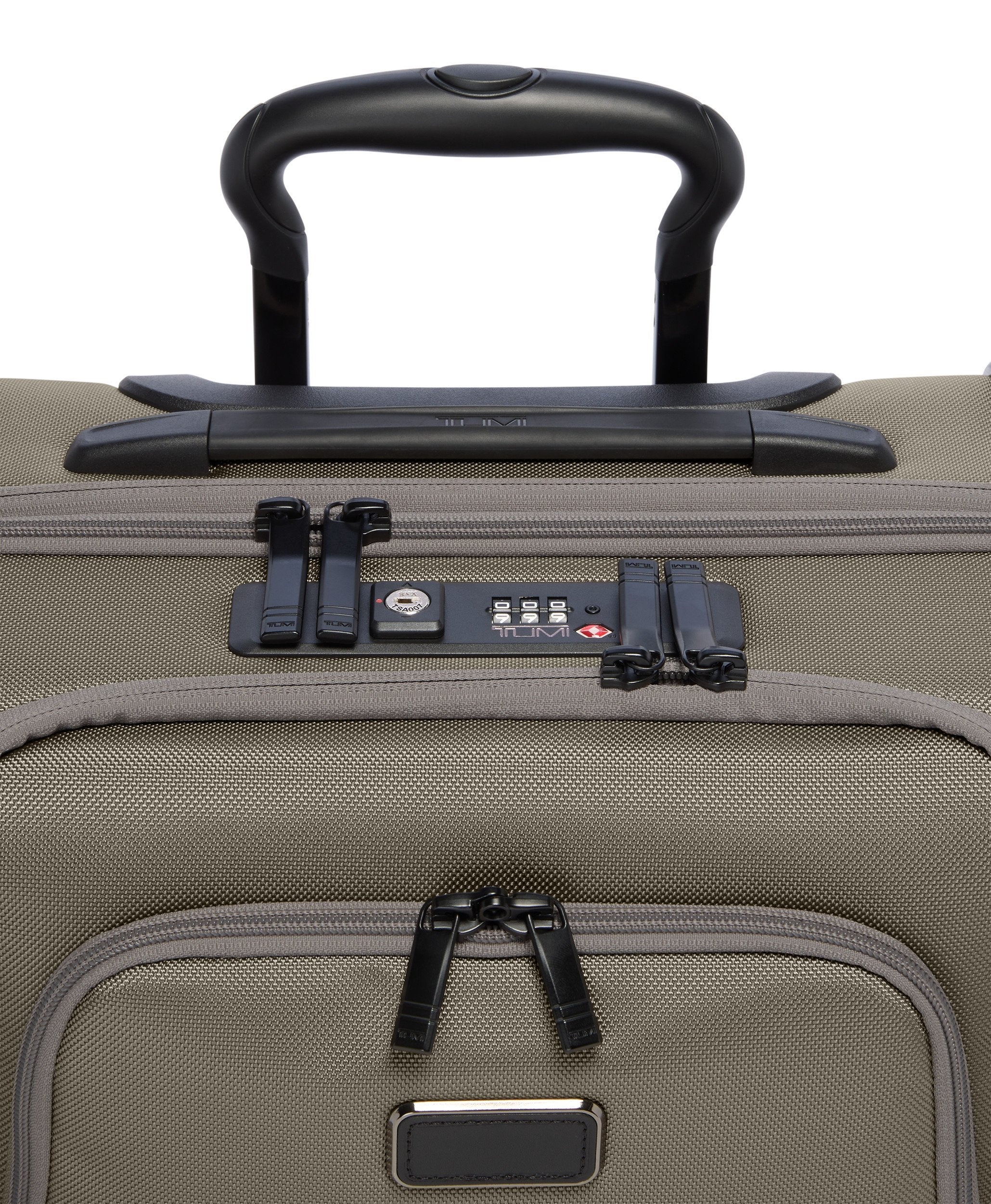 Alpha 4 Large Dual Access Expandable Carry-On 55 cm - Grey Alloy