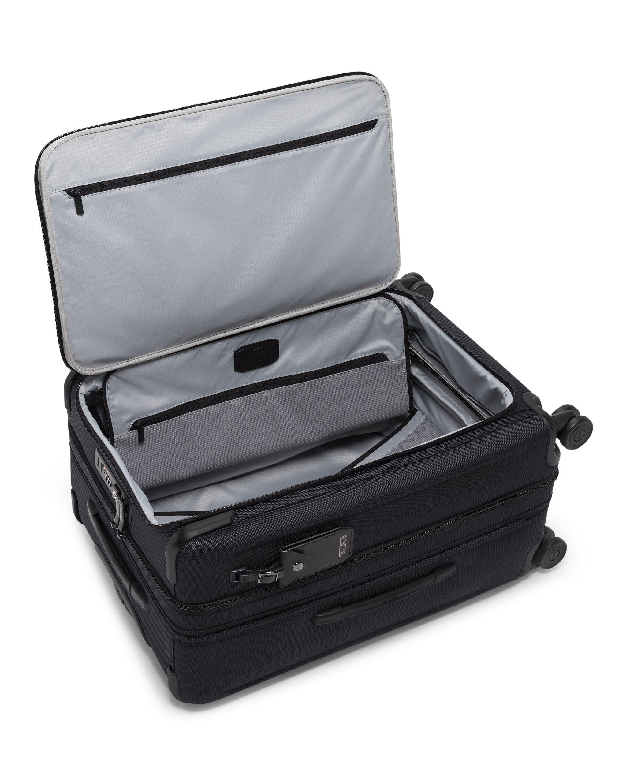 Alpha 4 Medium Dual Access Expandable Checked - Black