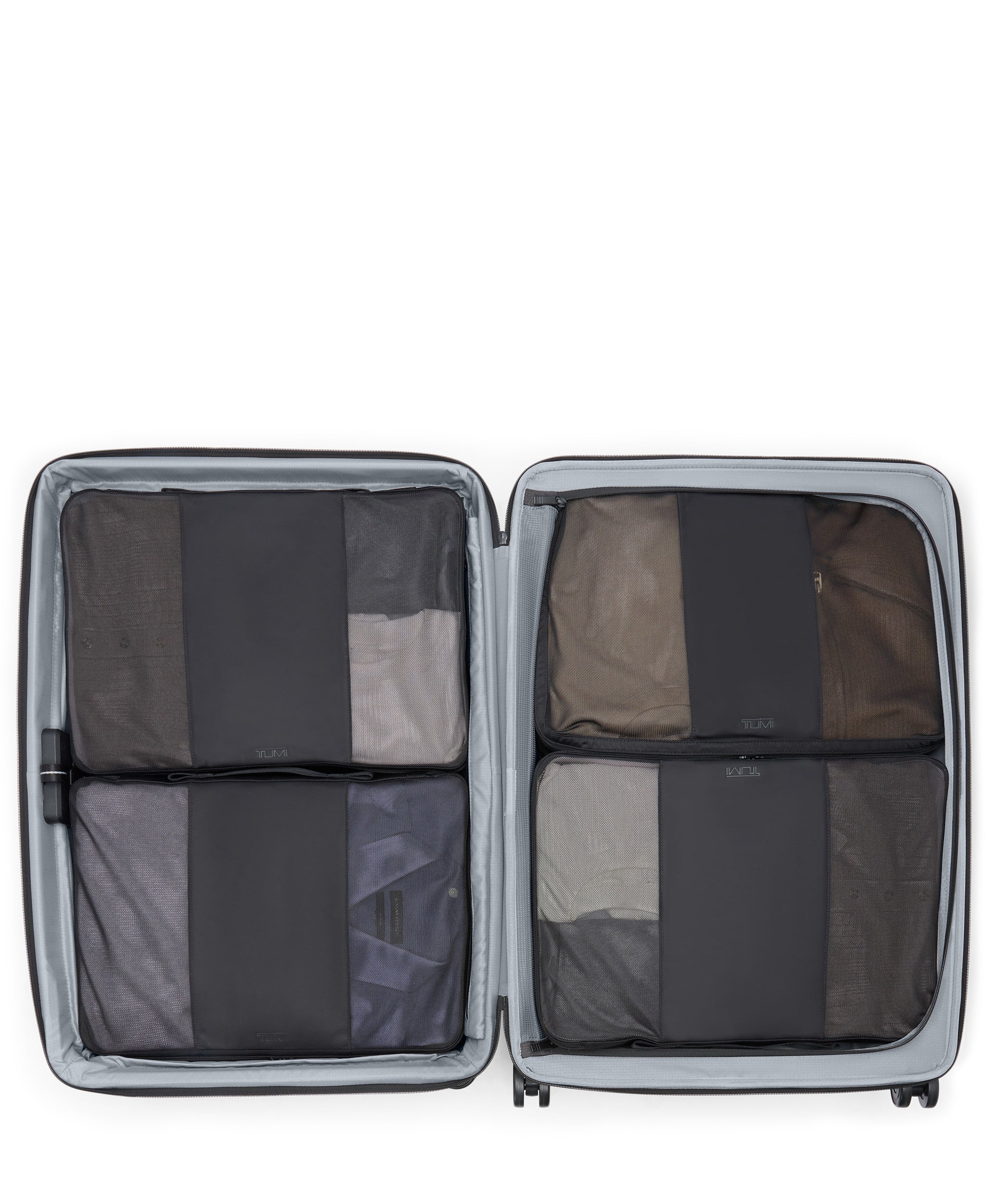 Alpha 4 Large Dual Access Expandable Checked - Navy