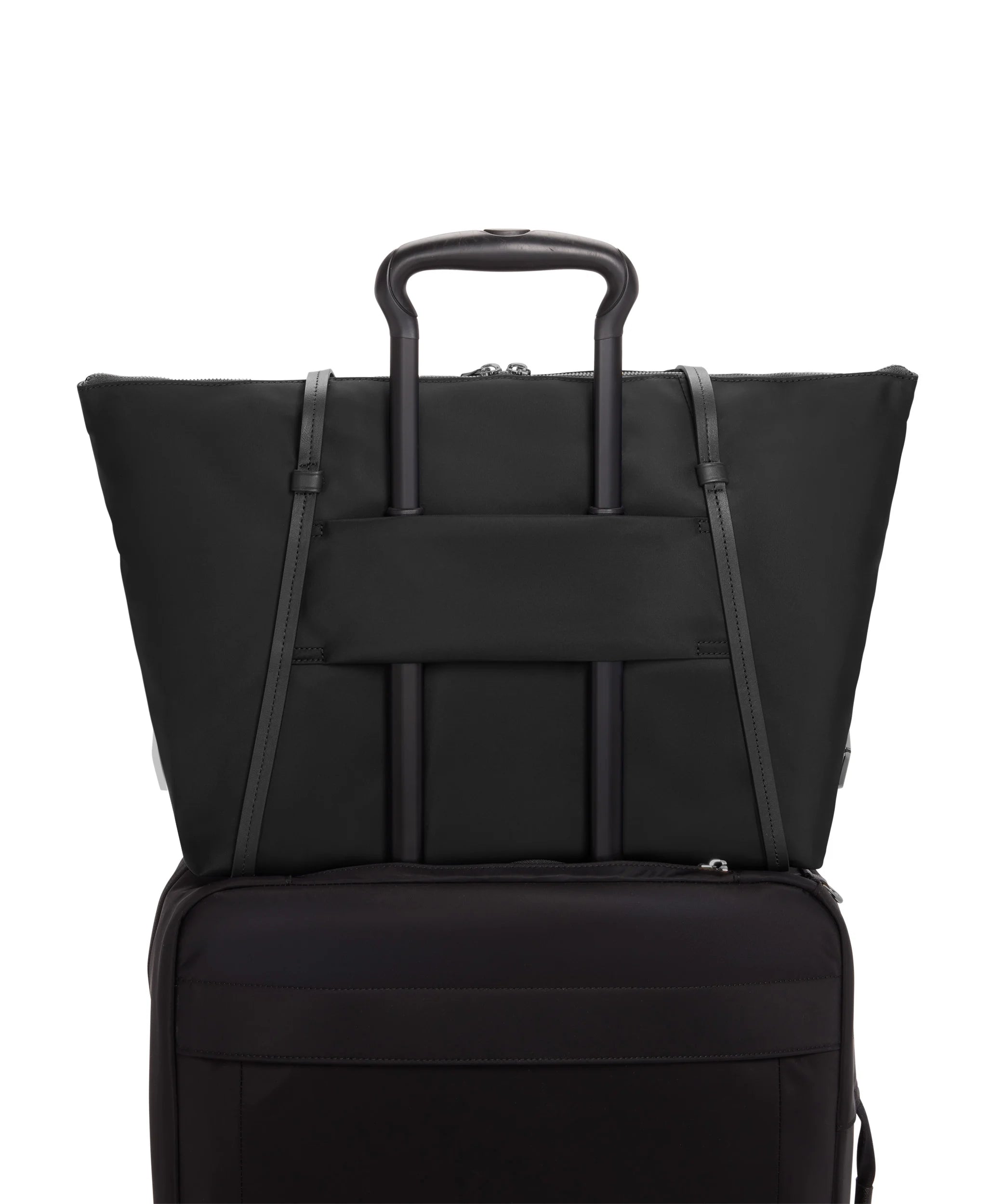 Voyageur Q Tote - Black/Gunmetal