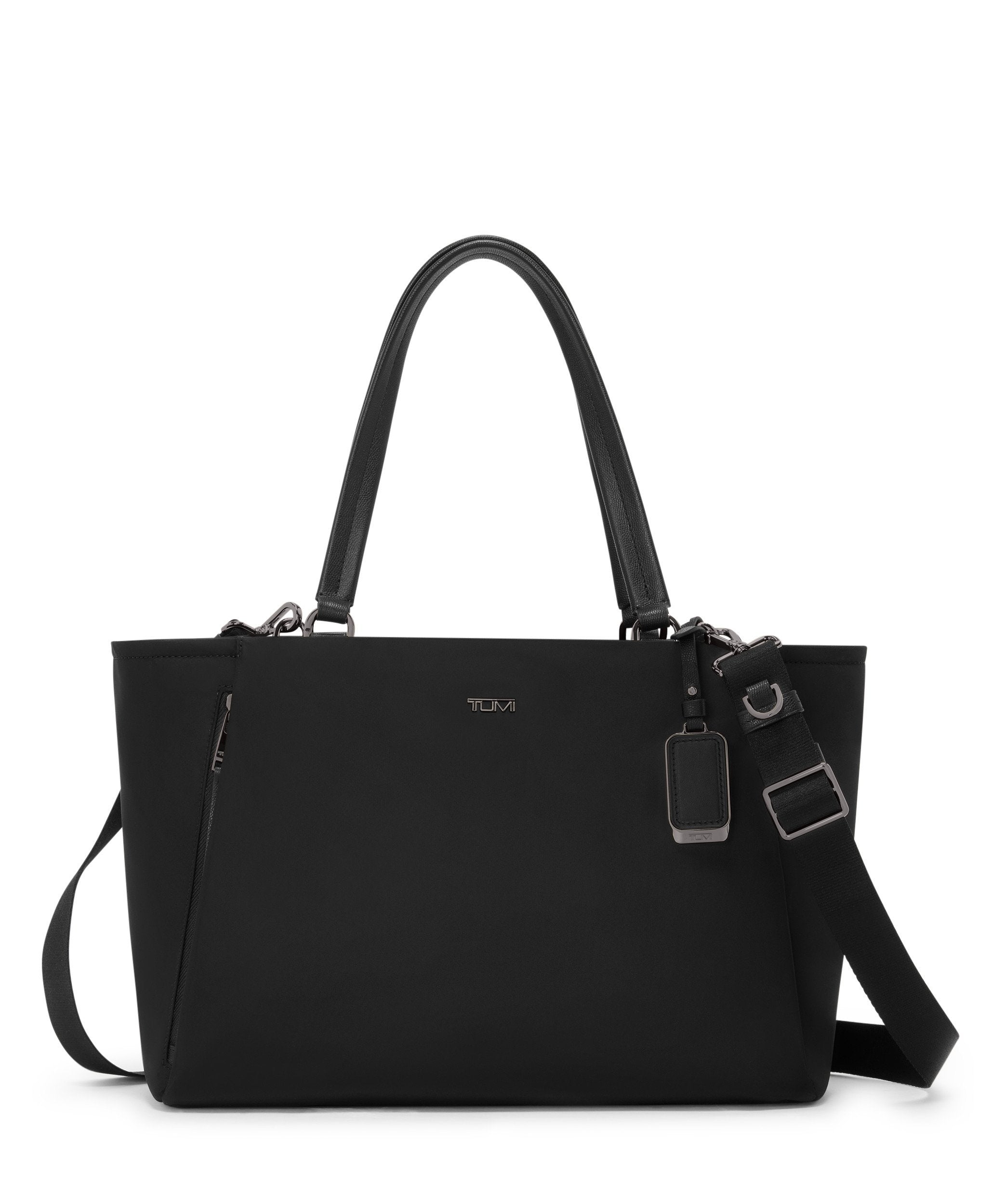 Voyageur Valetta Medium Tote - Black/Gunmetal