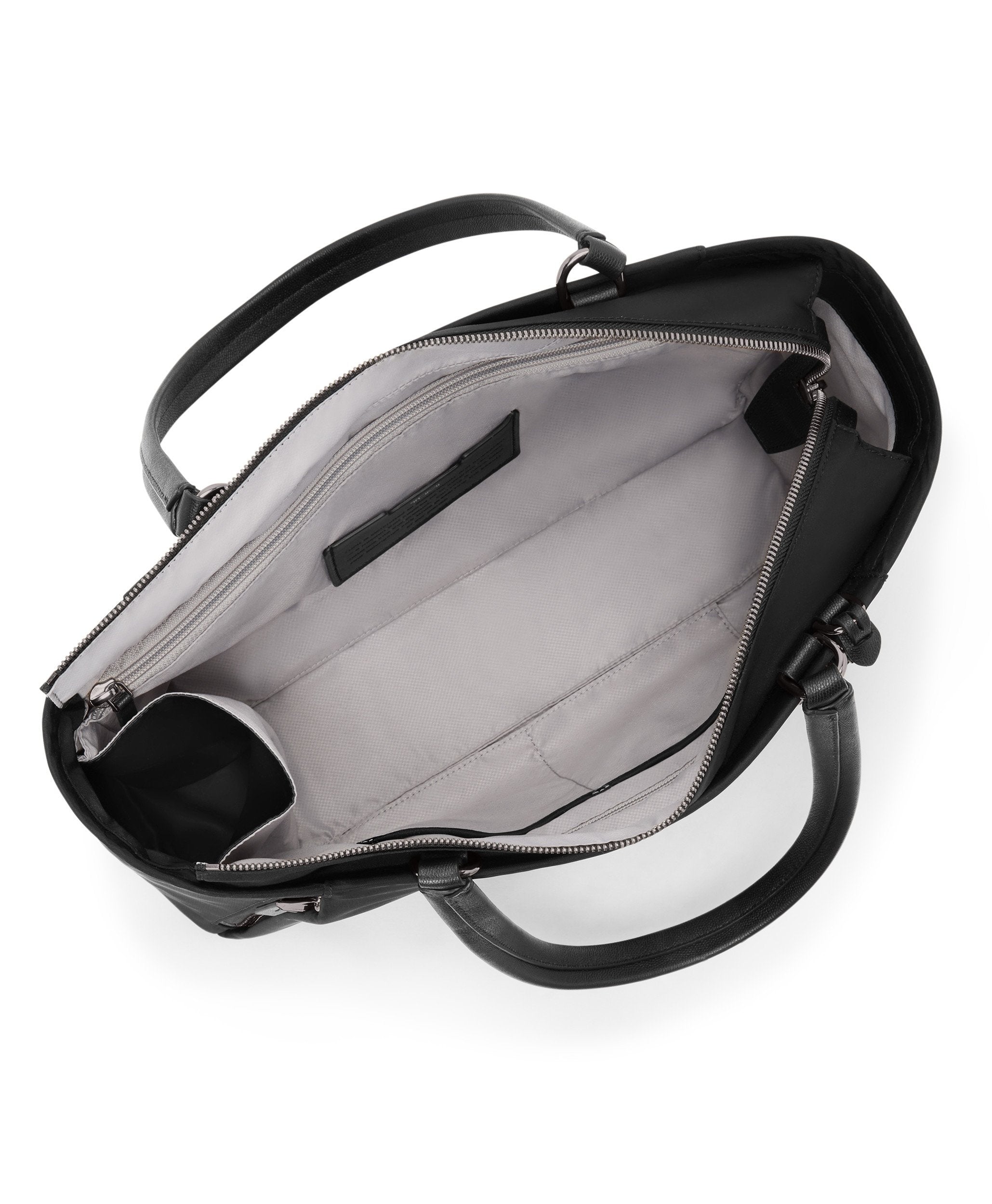 Voyageur Valetta Medium Tote - Black/Gunmetal