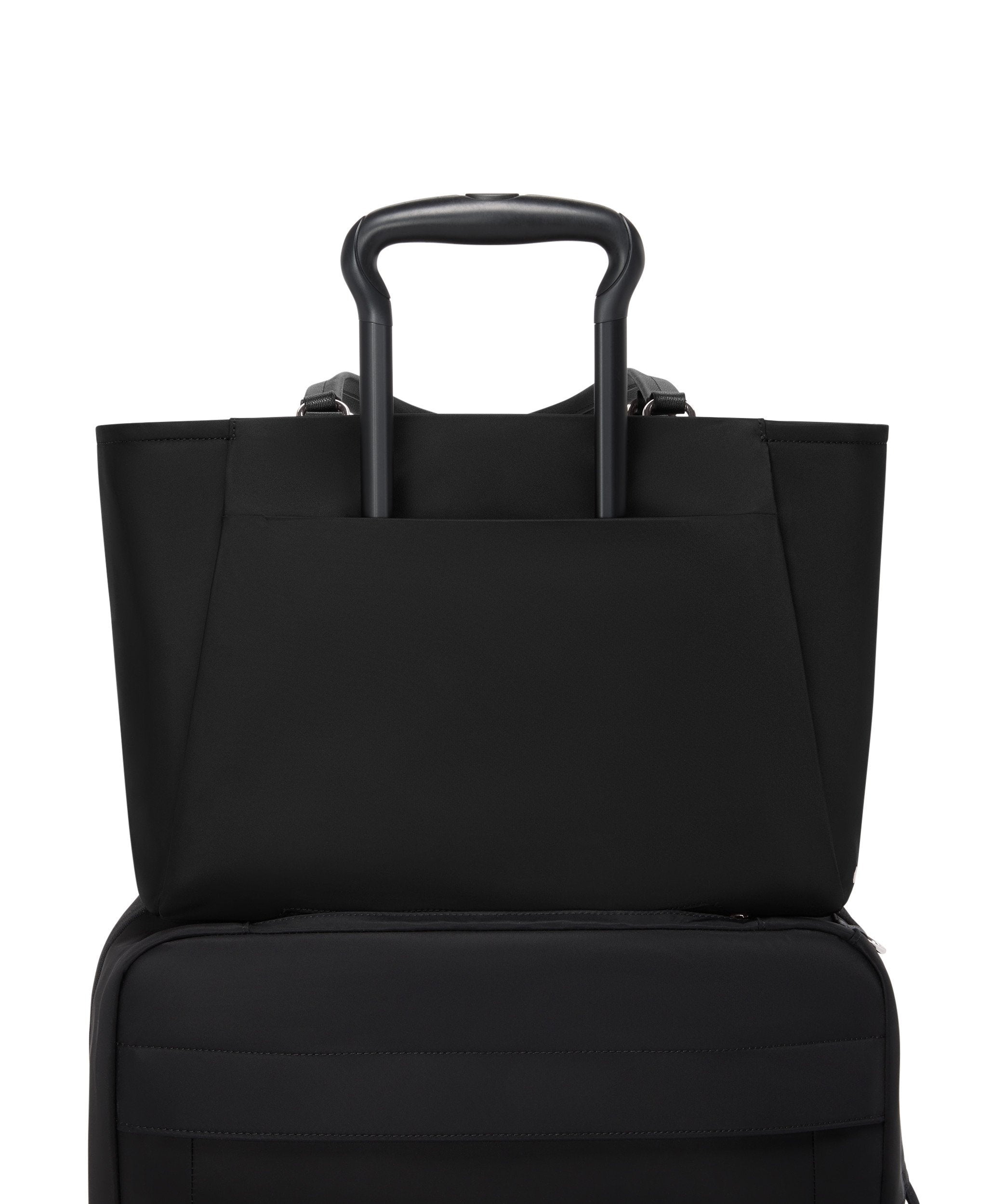 Voyageur Valetta Medium Tote - Black/Gunmetal