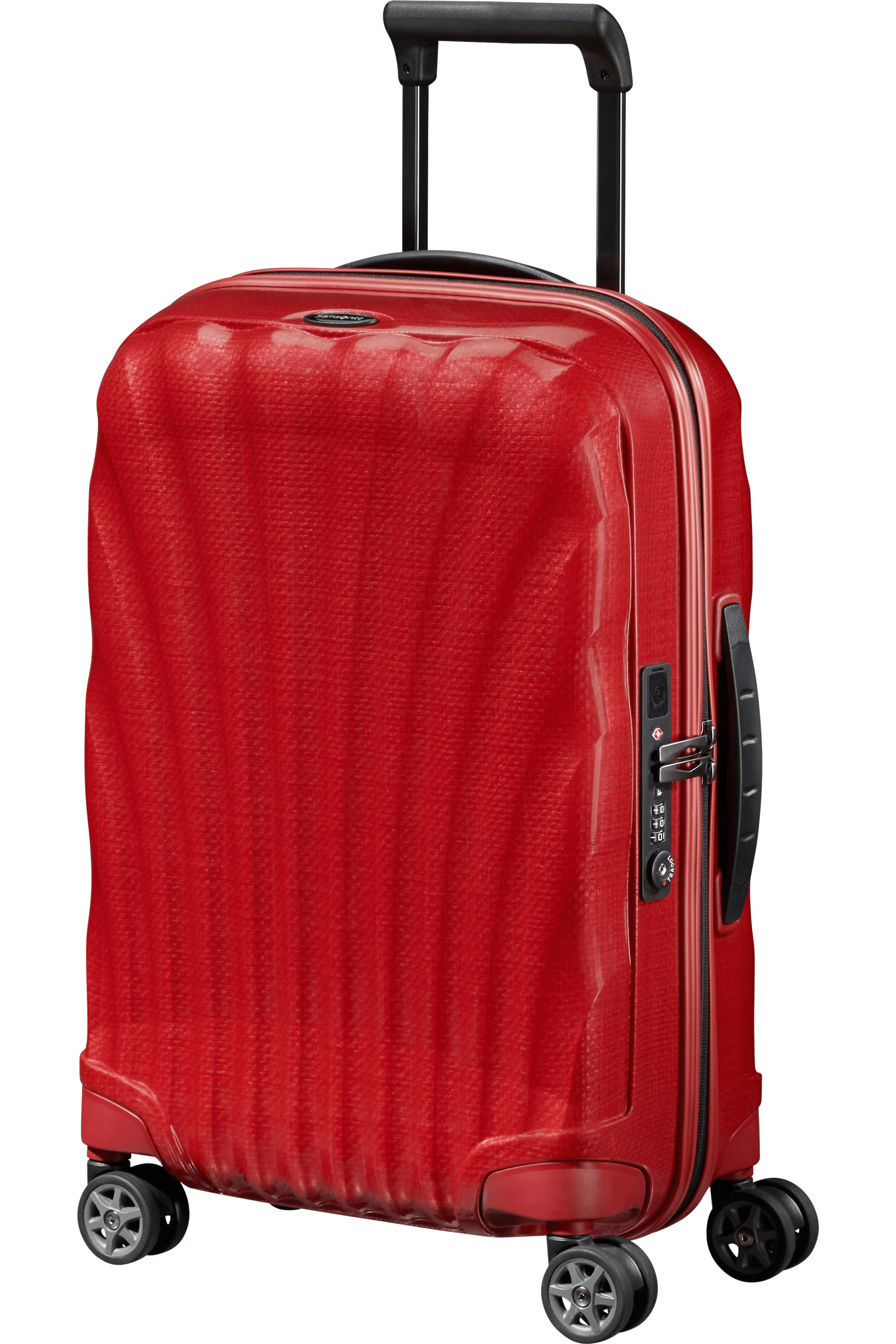 C-Lite Spinner (4 wheels) 55cm Cabin - Chili red